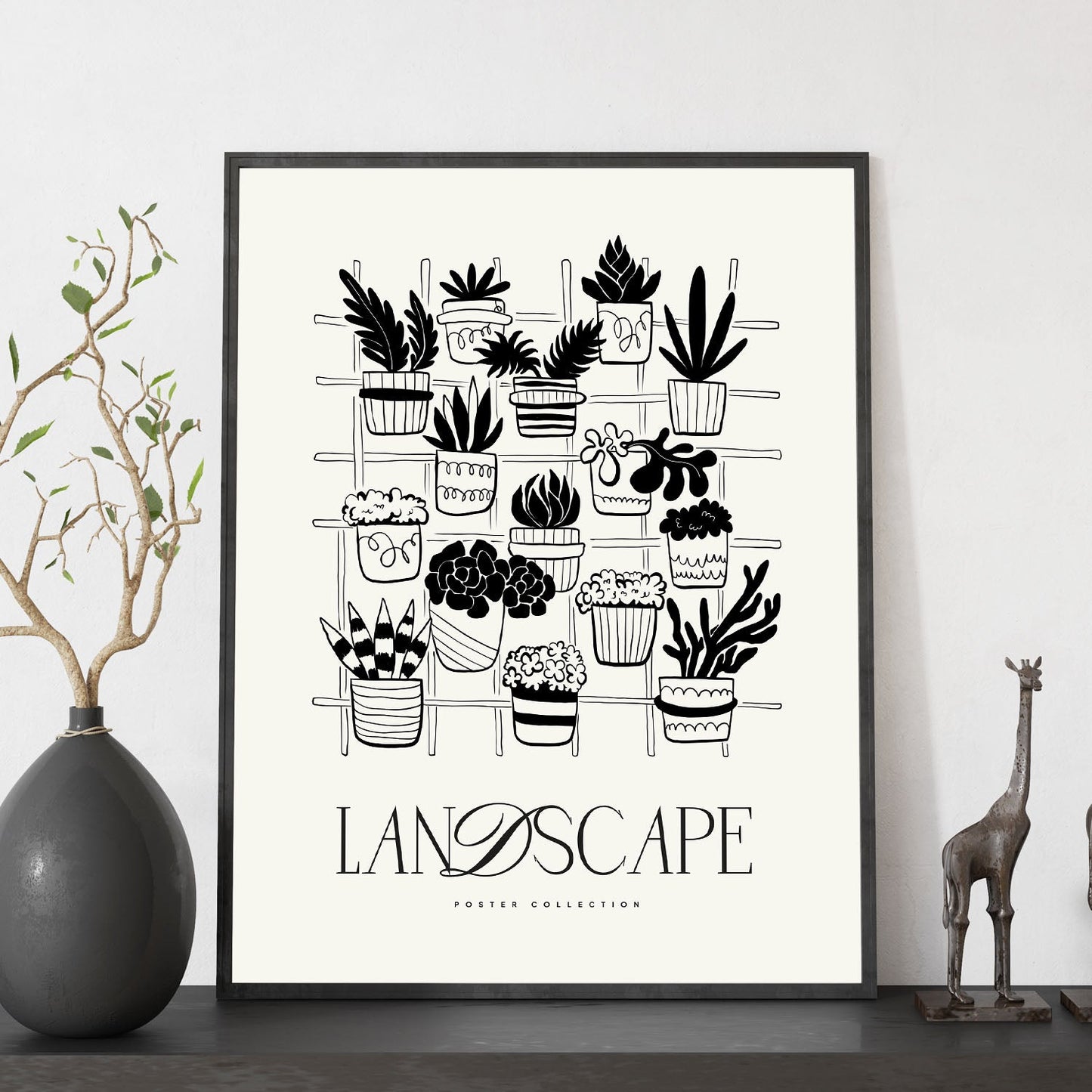 Potted Plants-Artwork-Nacnic-Nacnic Estudio SL