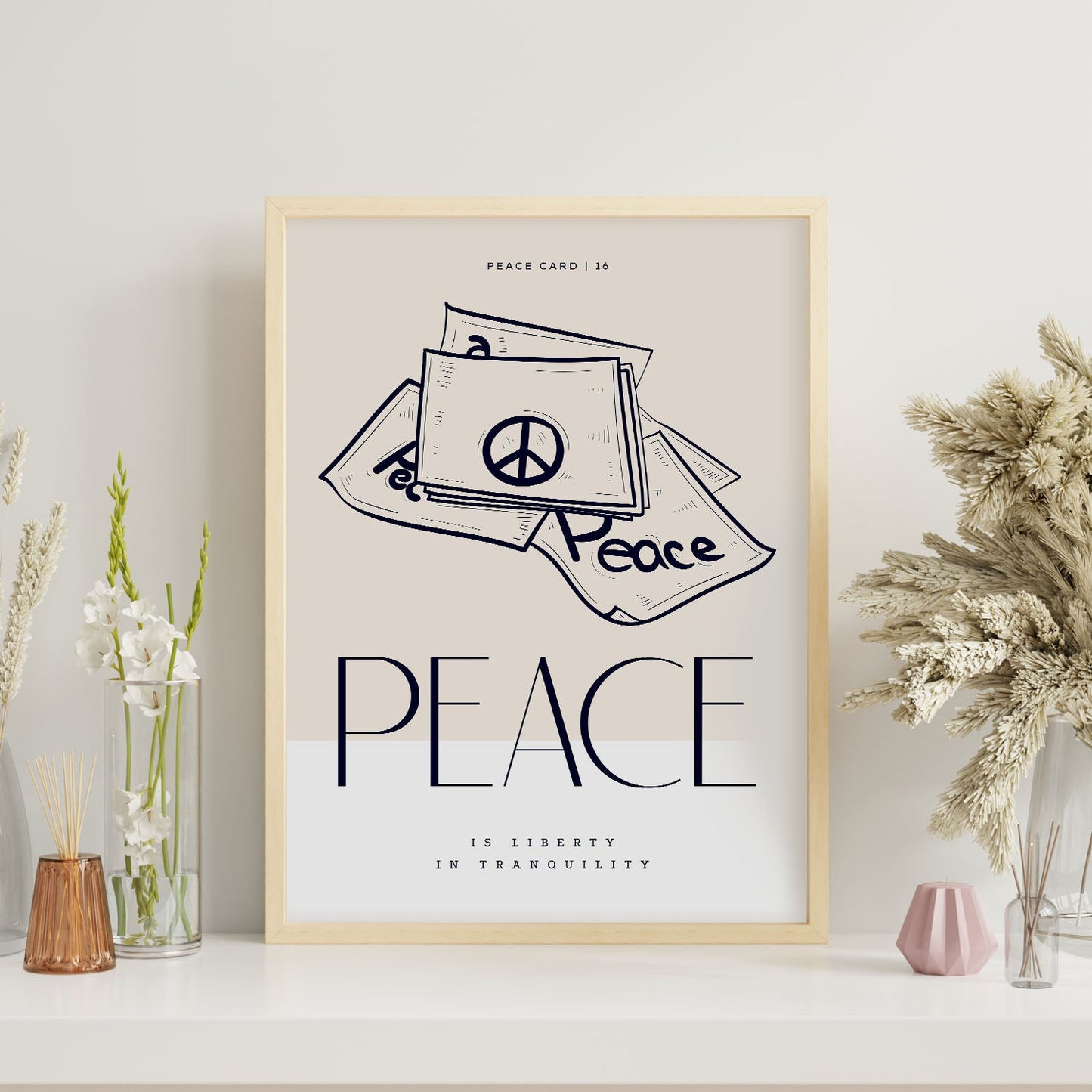 Preach Peace-Artwork-Nacnic-Nacnic Estudio SL