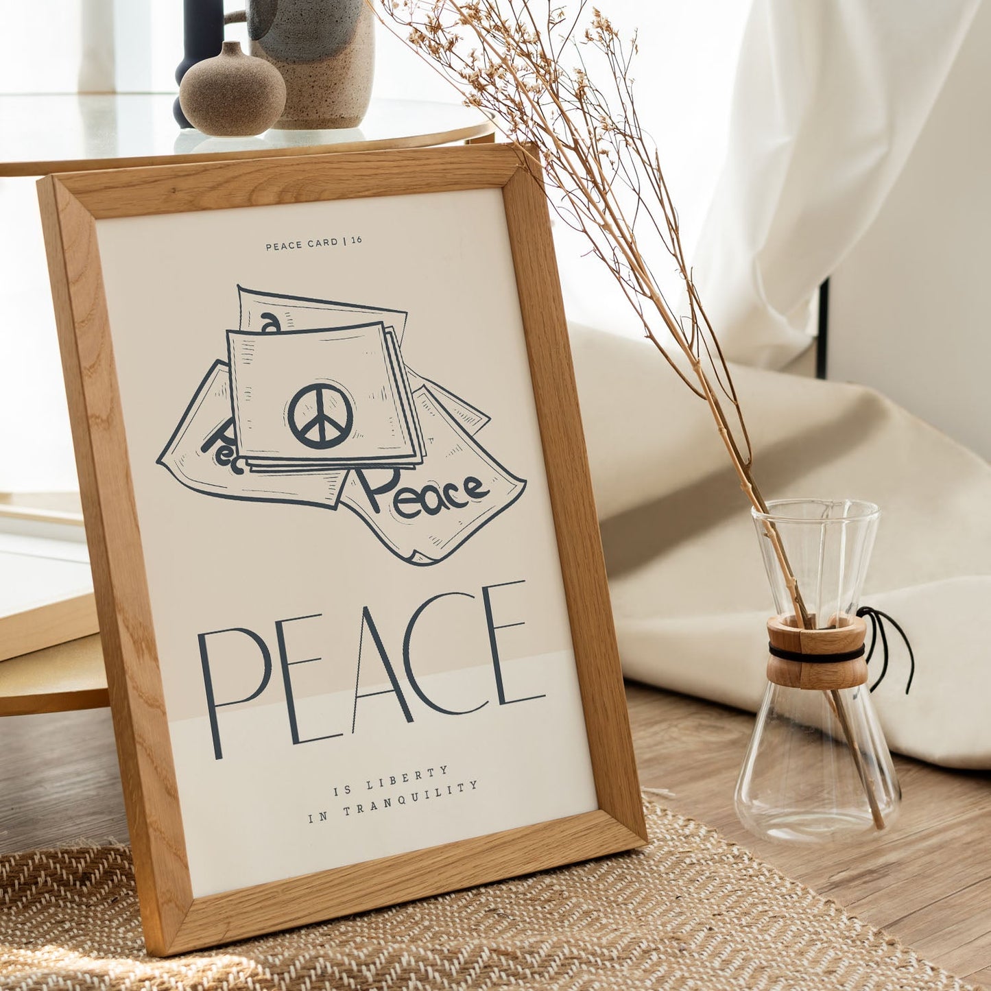 Preach Peace-Artwork-Nacnic-Nacnic Estudio SL