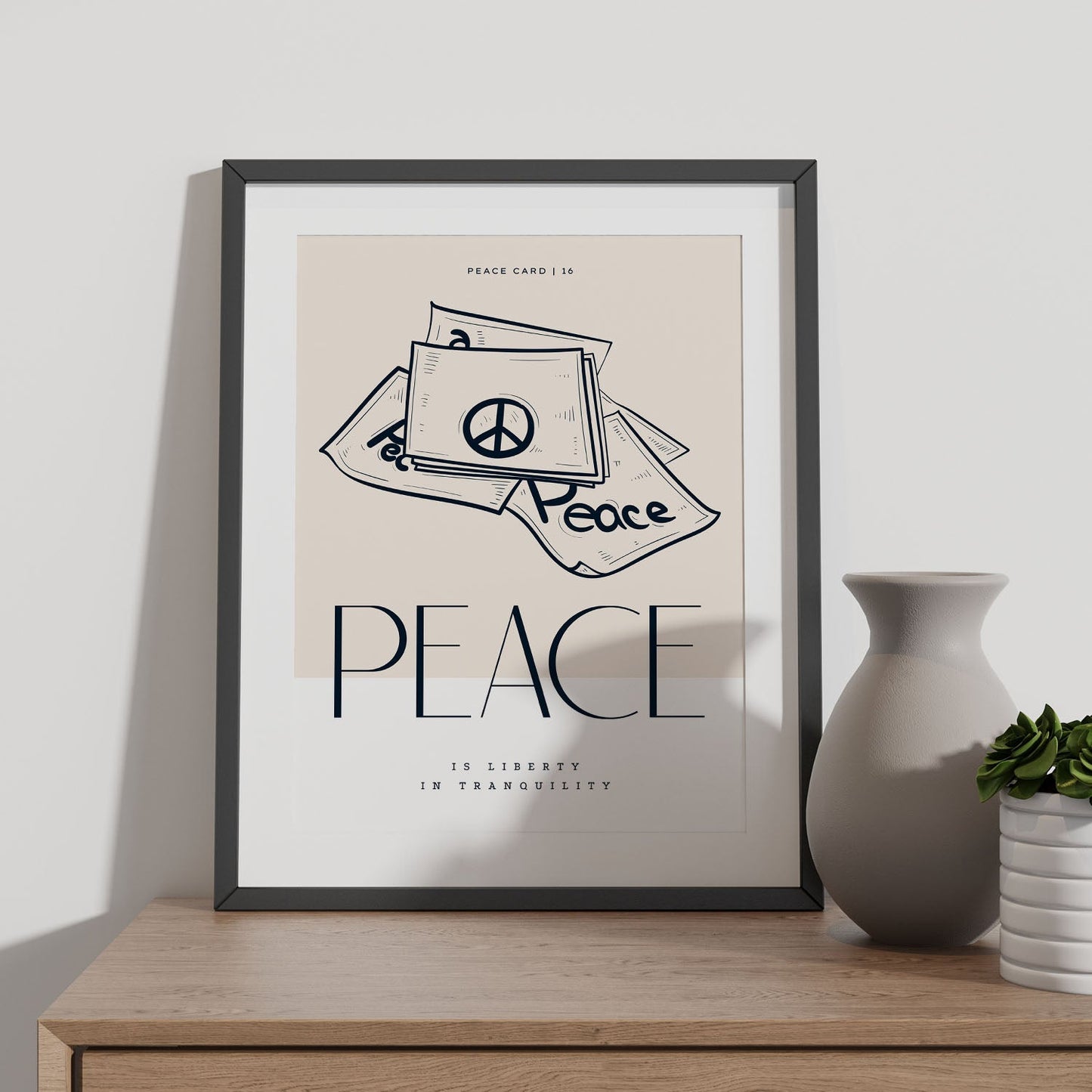 Preach Peace-Artwork-Nacnic-Nacnic Estudio SL