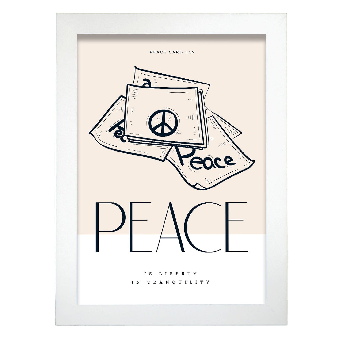 Preach Peace-Artwork-Nacnic-A4-Marco Blanco-Nacnic Estudio SL
