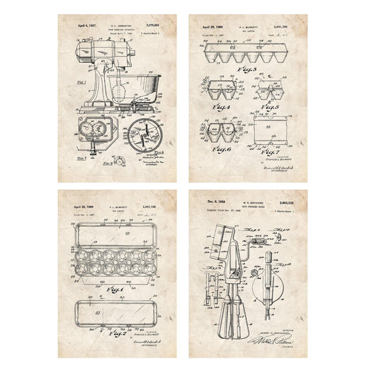 Preparado para cocinar - - 250 gr A4 Size - Vintage-Artwork-Nacnic-Nacnic Estudio SL