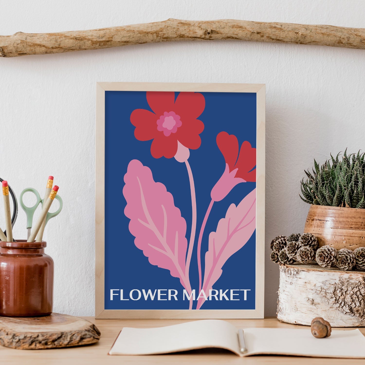 Primerose closeup-Artwork-Nacnic-Nacnic Estudio SL