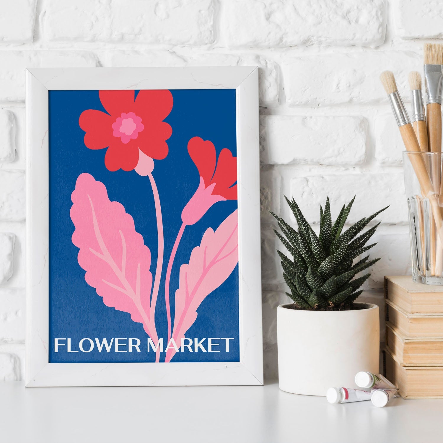 Primerose closeup-Artwork-Nacnic-Nacnic Estudio SL