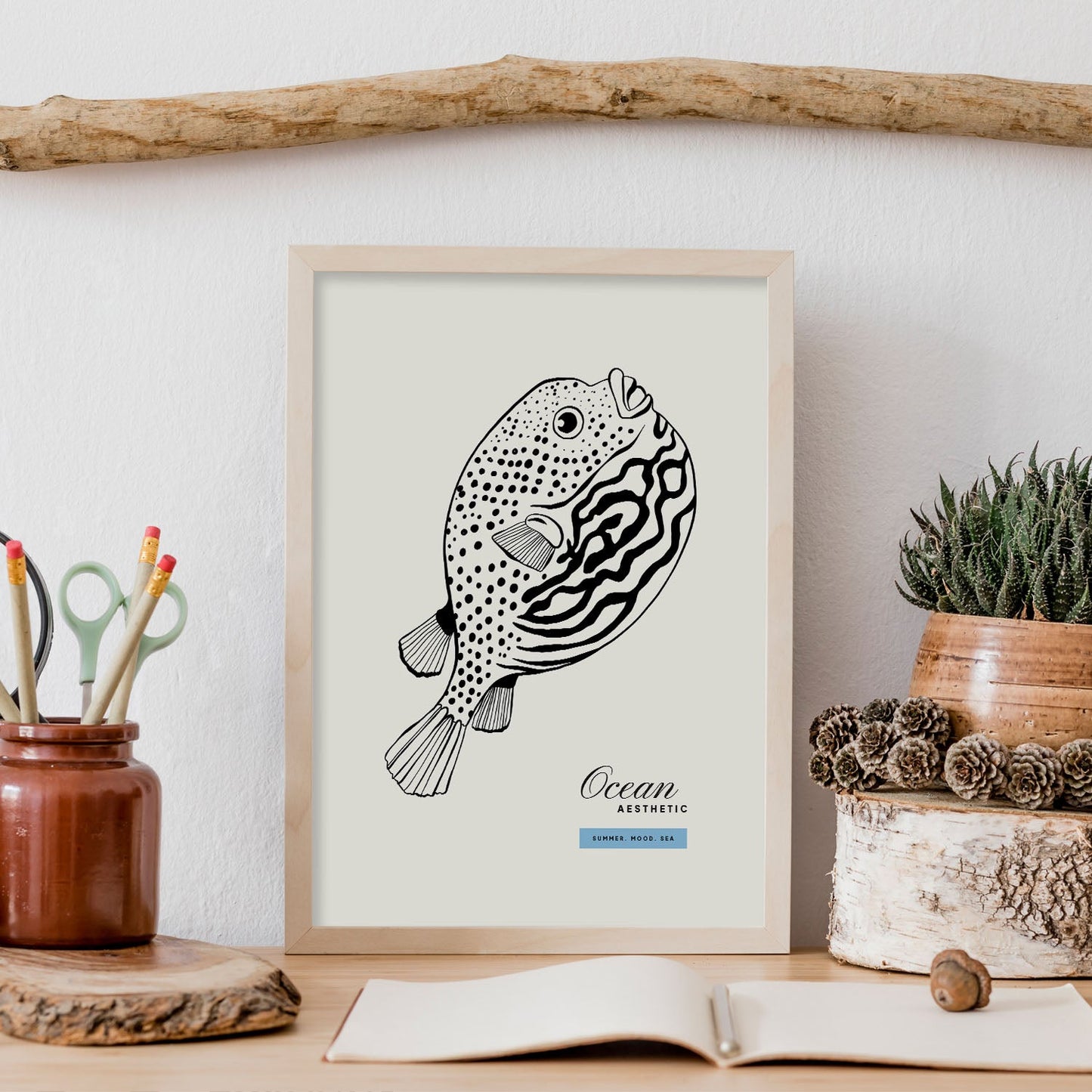 Pufferfish-Artwork-Nacnic-Nacnic Estudio SL