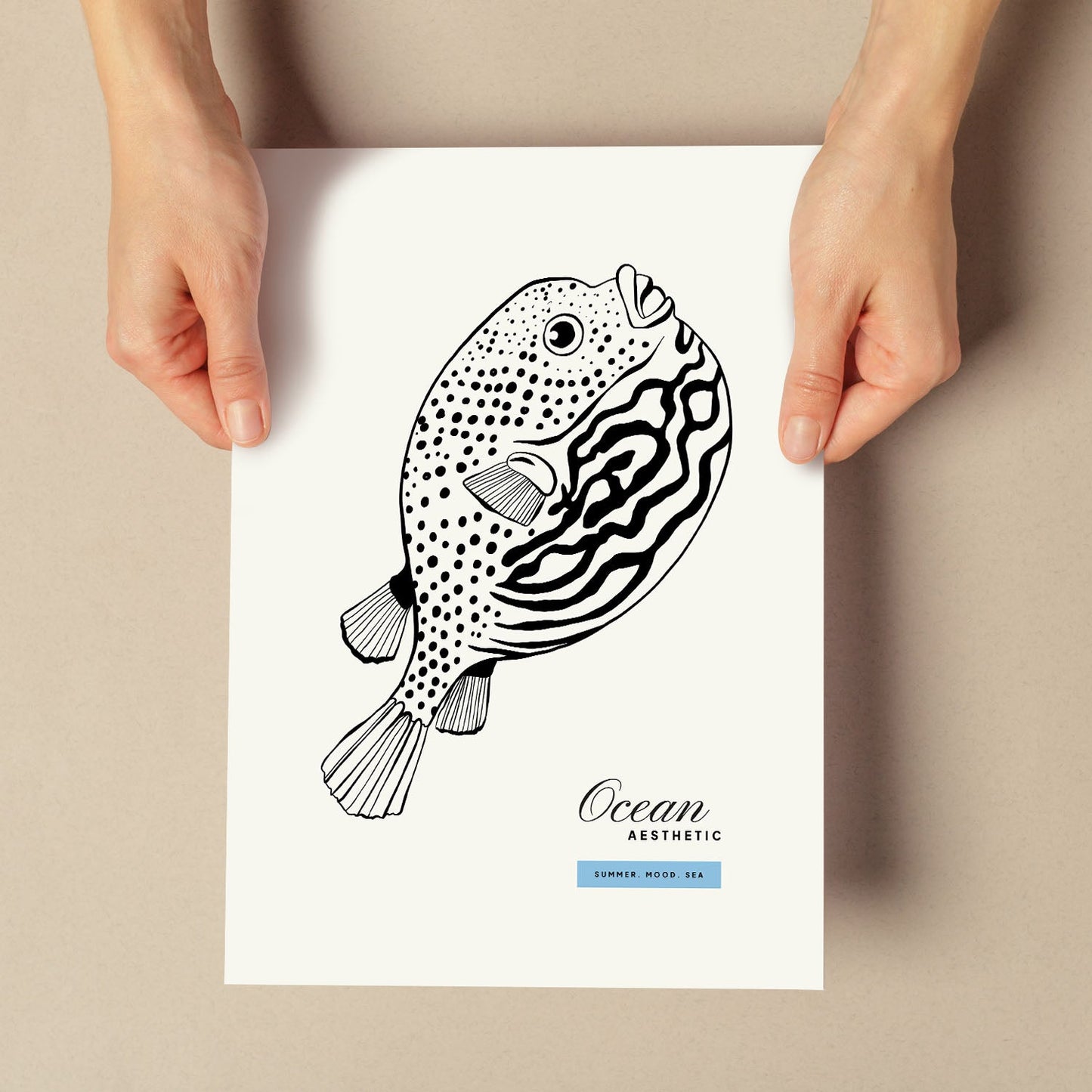 Pufferfish-Artwork-Nacnic-Nacnic Estudio SL