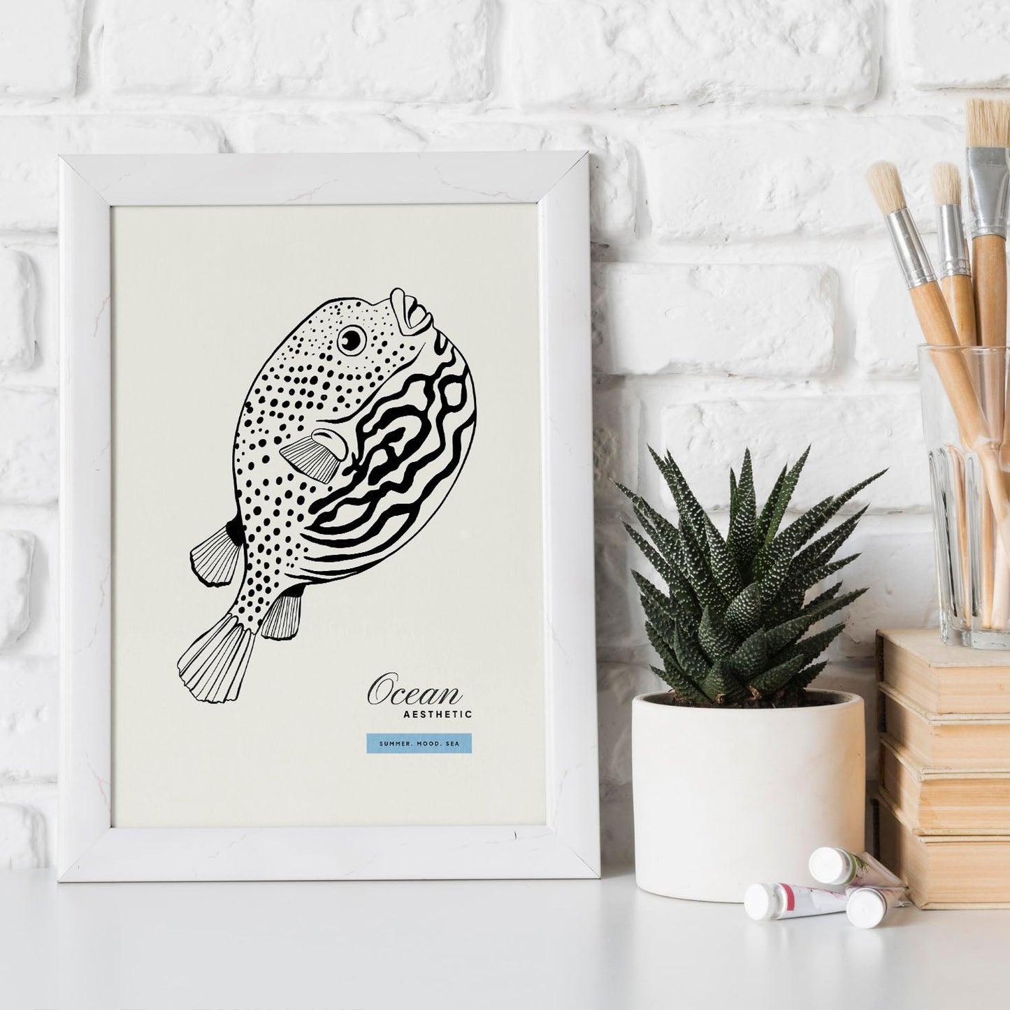 Pufferfish-Artwork-Nacnic-Nacnic Estudio SL