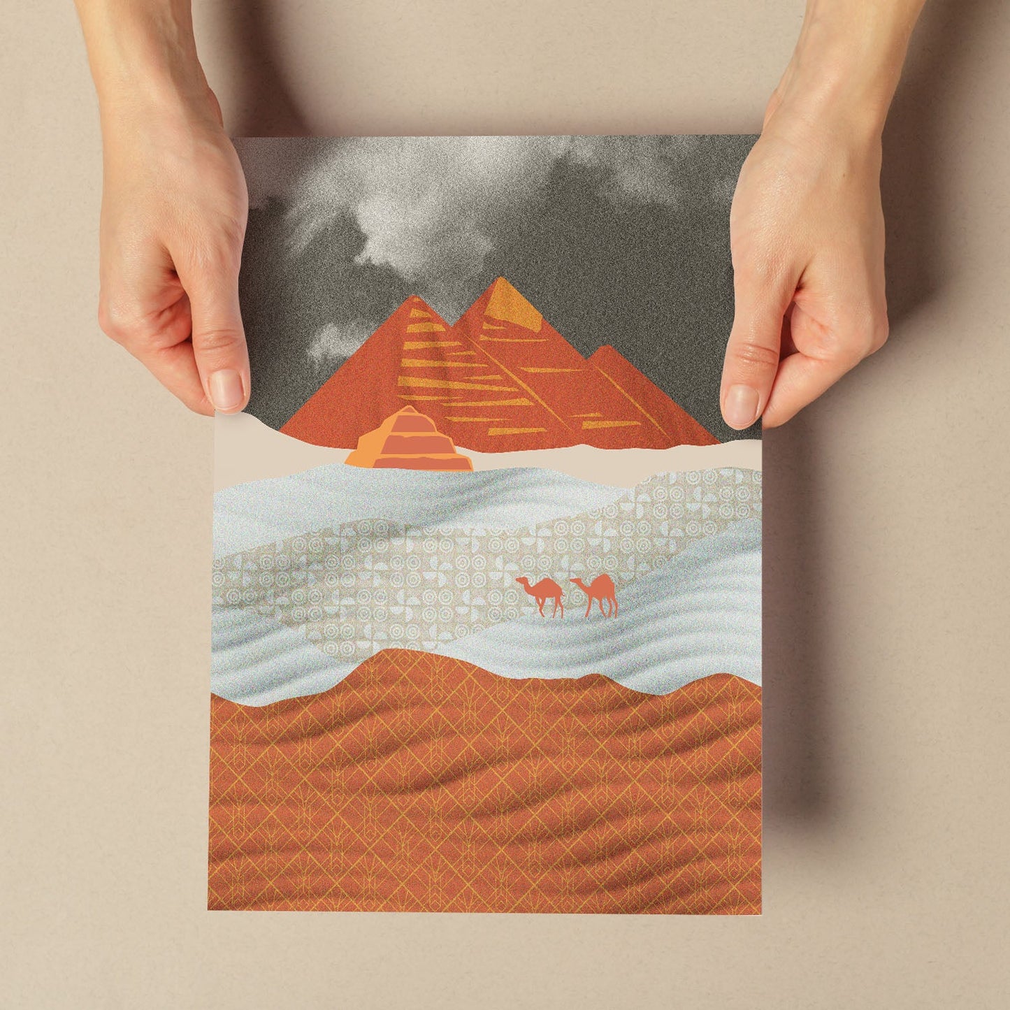Pyramids of Giza-Artwork-Nacnic-Nacnic Estudio SL
