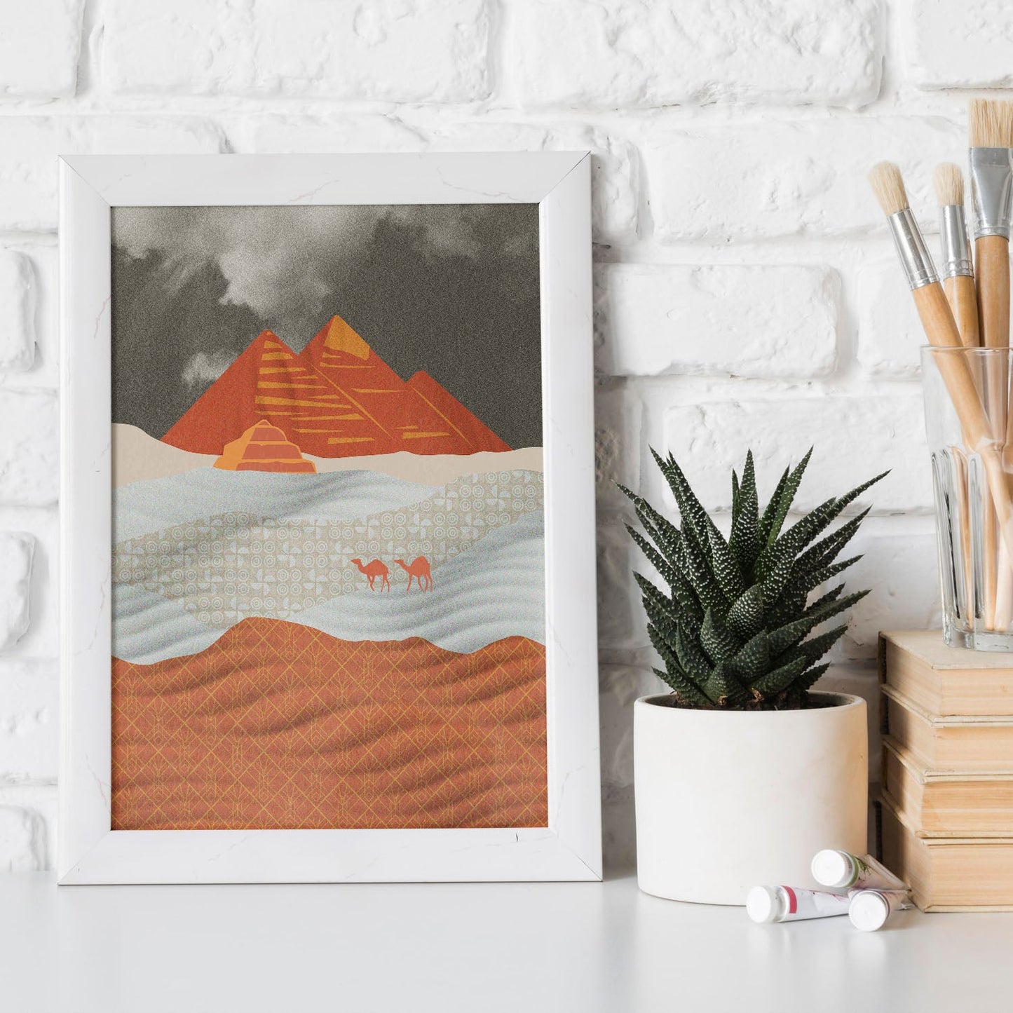 Pyramids of Giza-Artwork-Nacnic-Nacnic Estudio SL