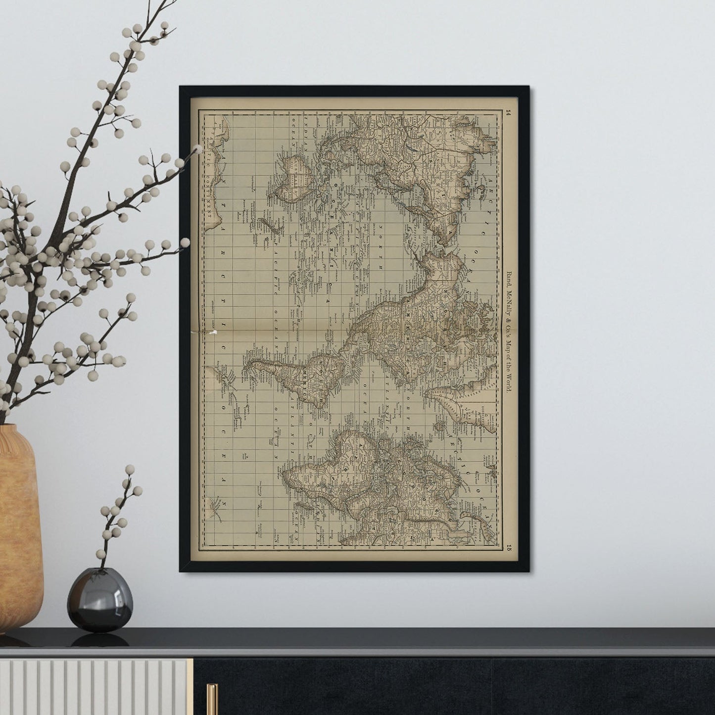 Rand_McNally__Cos_Map-of-the-World-1887-Artwork-Nacnic-Nacnic Estudio SL