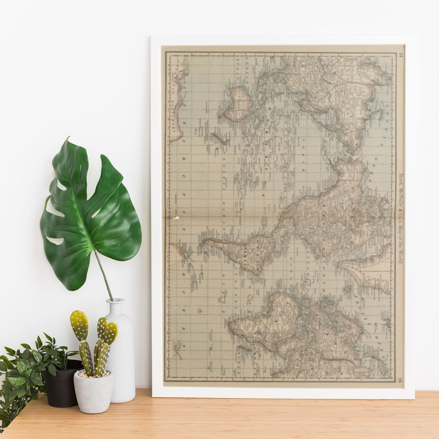 Rand_McNally__Cos_Map-of-the-World-1887-Artwork-Nacnic-Nacnic Estudio SL