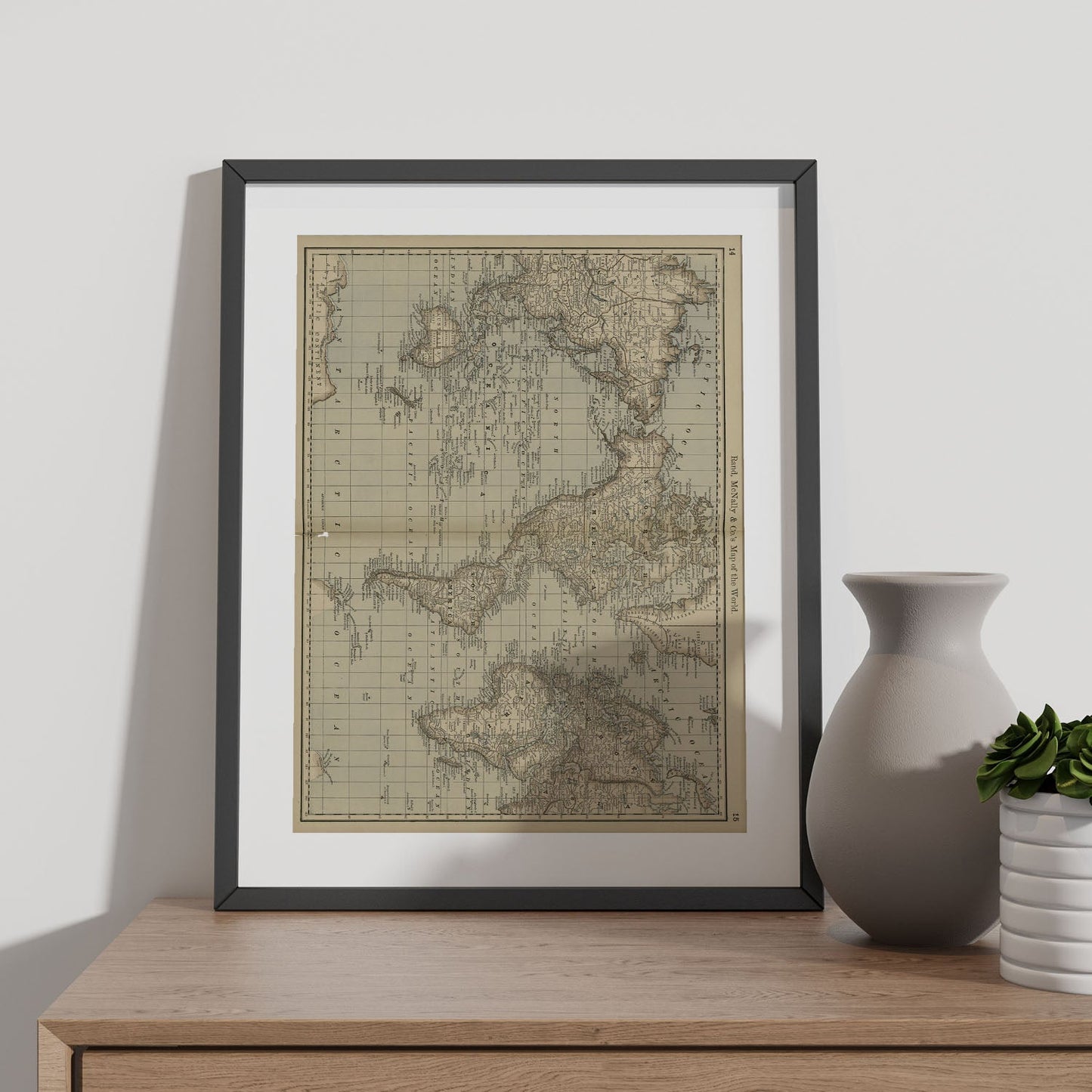 Rand_McNally__Cos_Map-of-the-World-1887-Artwork-Nacnic-Nacnic Estudio SL