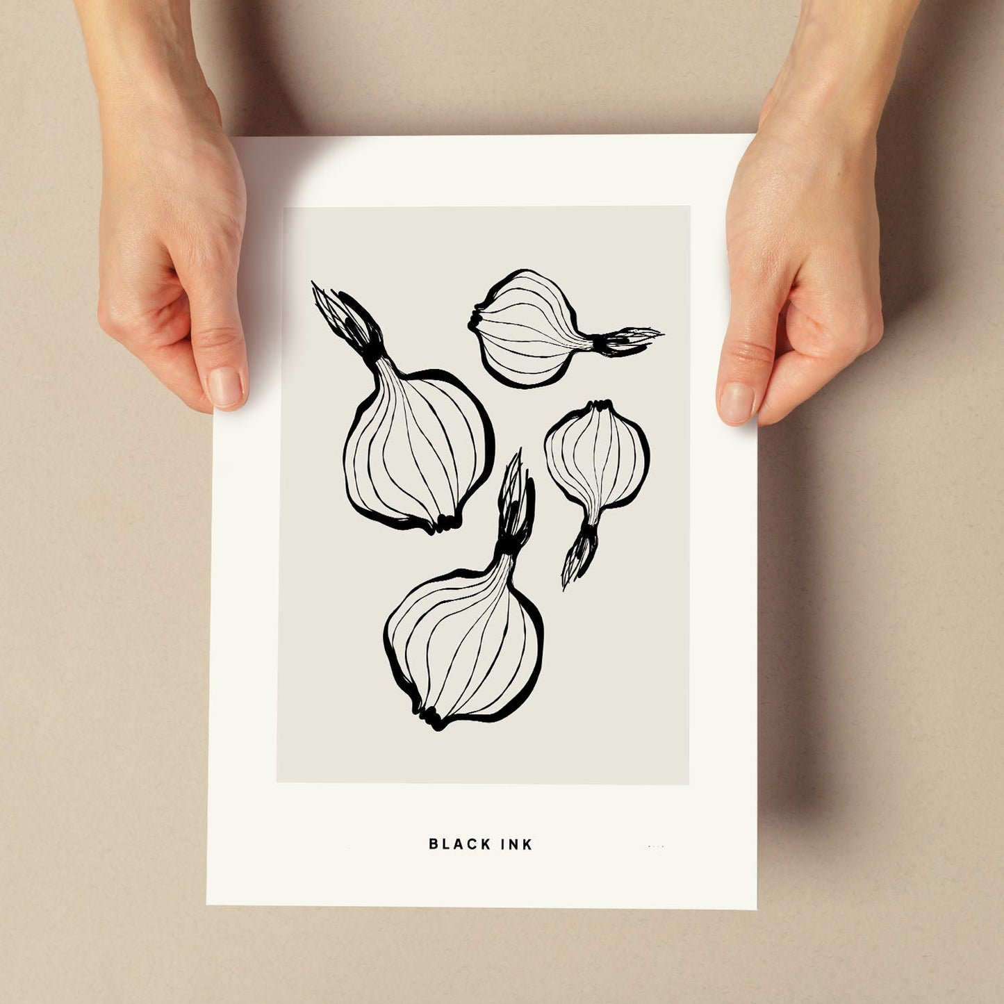 Red Onions-Artwork-Nacnic-Nacnic Estudio SL