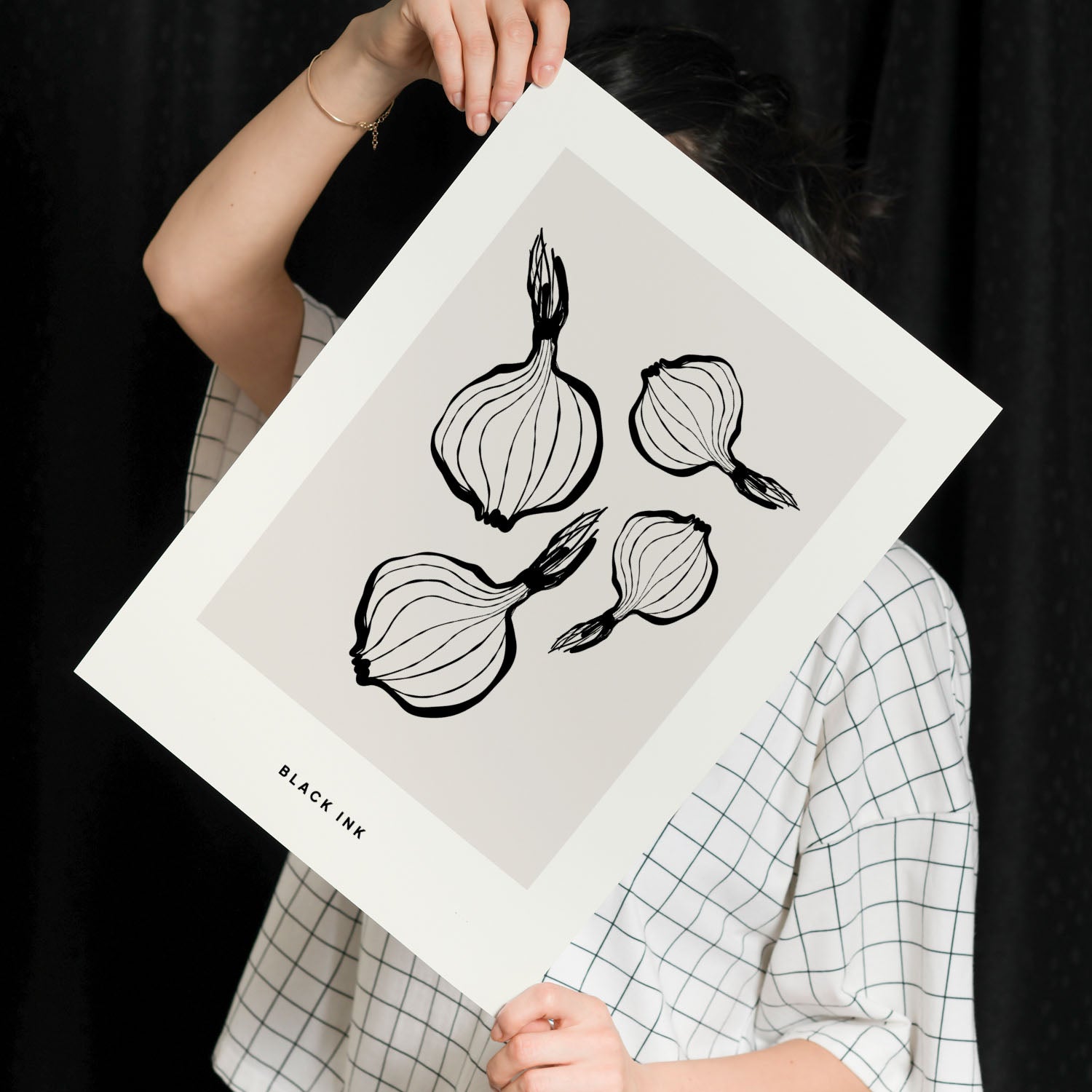 Red Onions-Artwork-Nacnic-Nacnic Estudio SL