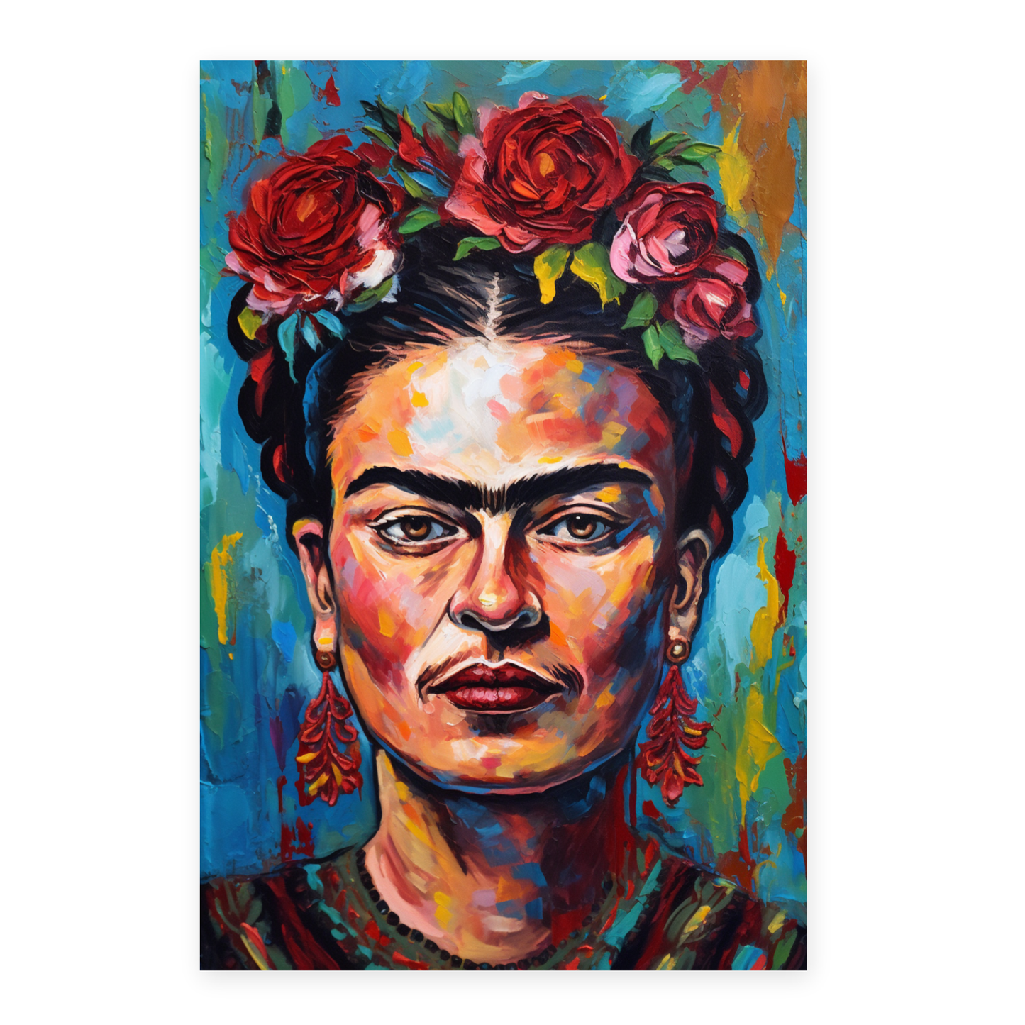 Póster de Retrato Impactante
