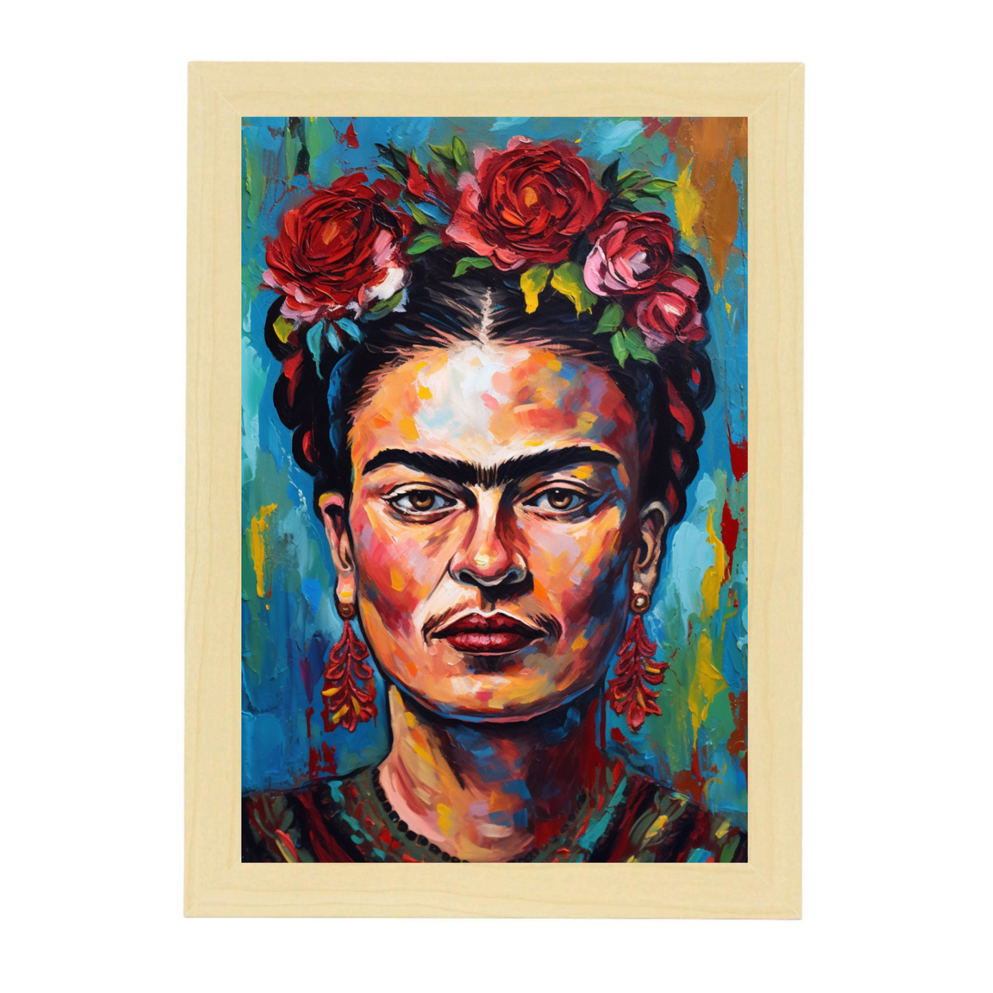 Póster de Retrato Impactante