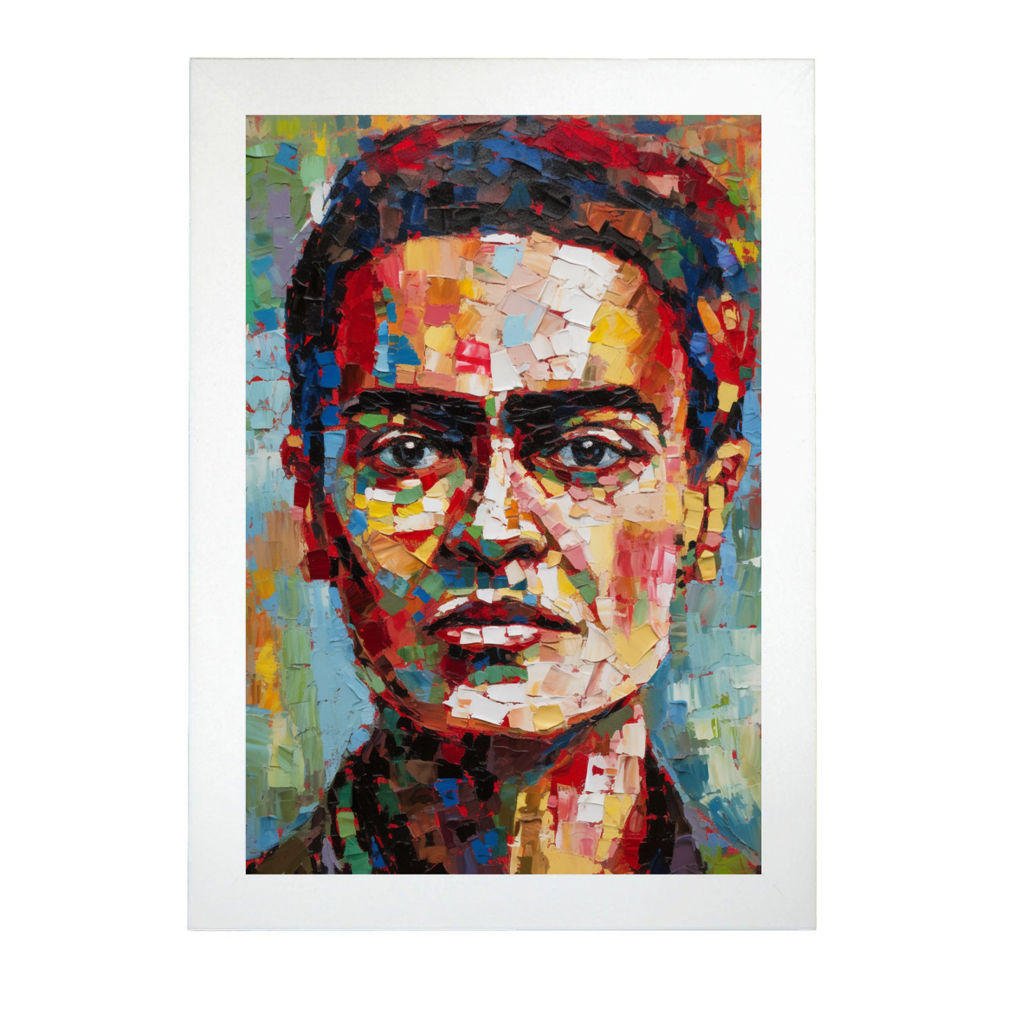 Póster de Retrato Impactante
