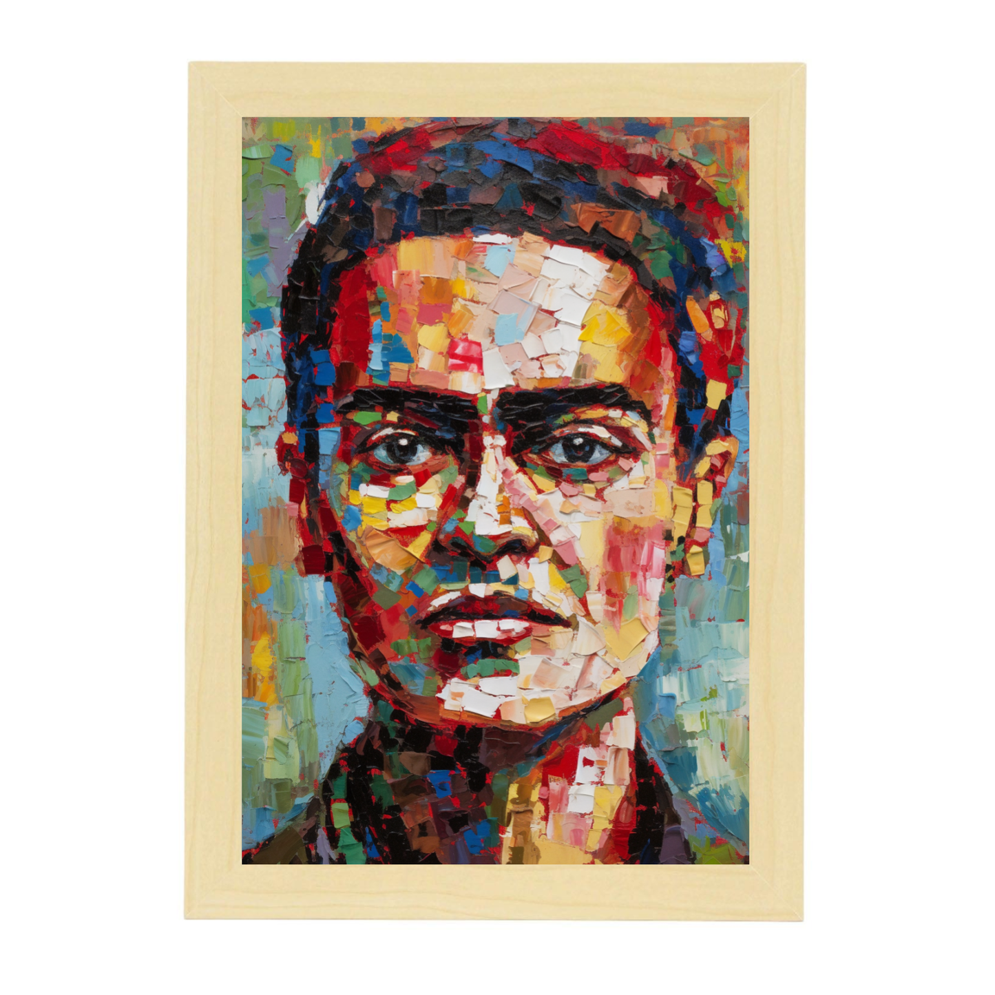 Póster de Retrato Impactante