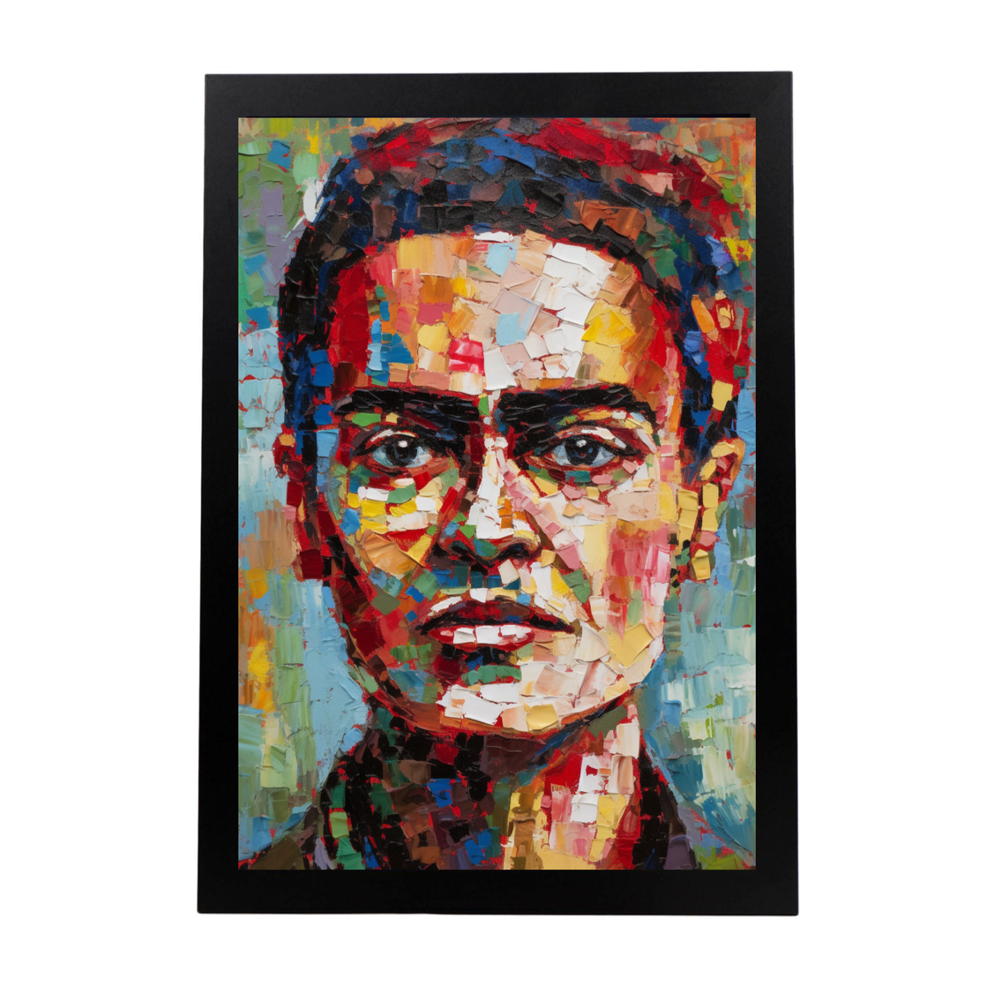 Póster de Retrato Impactante