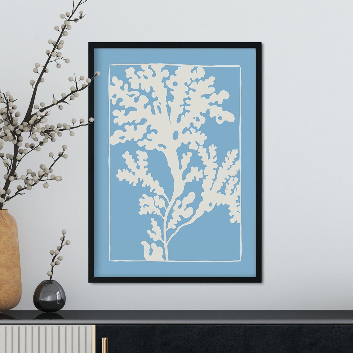Rhodymenia Seaweeds-Artwork-Nacnic-Nacnic Estudio SL