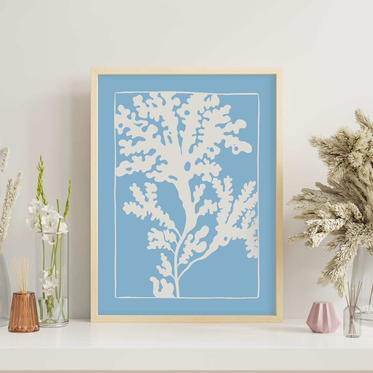 Rhodymenia Seaweeds-Artwork-Nacnic-Nacnic Estudio SL
