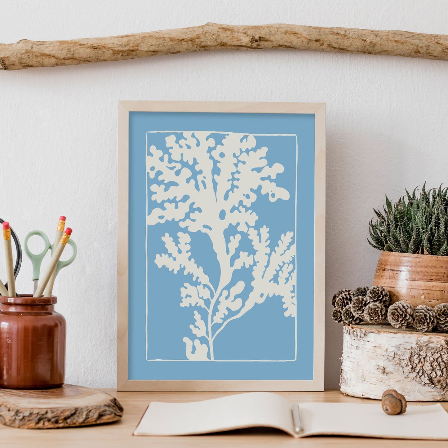 Rhodymenia Seaweeds-Artwork-Nacnic-Nacnic Estudio SL