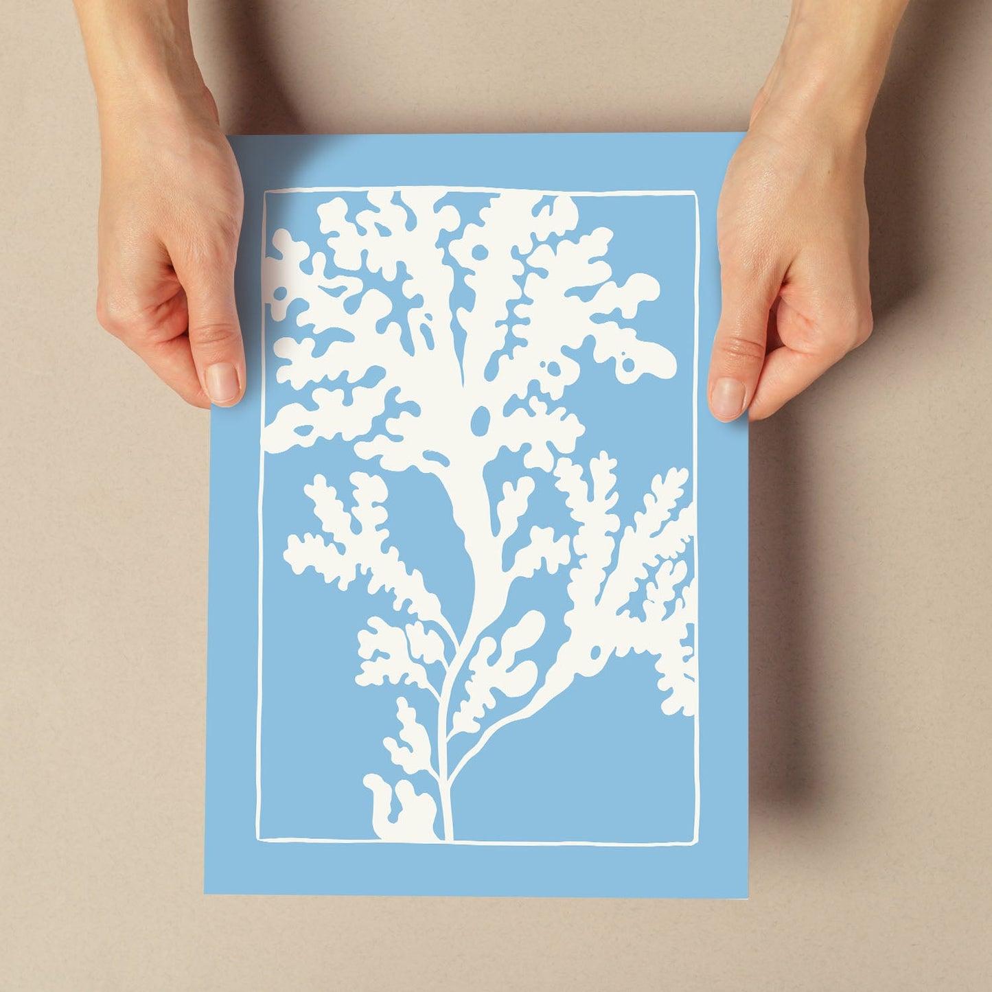 Rhodymenia Seaweeds-Artwork-Nacnic-Nacnic Estudio SL