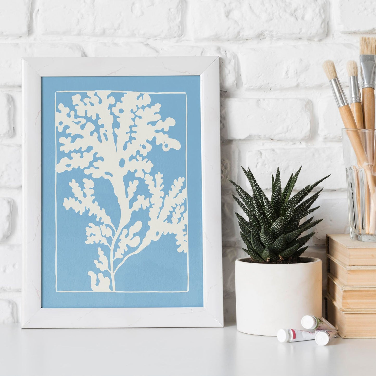 Rhodymenia Seaweeds-Artwork-Nacnic-Nacnic Estudio SL