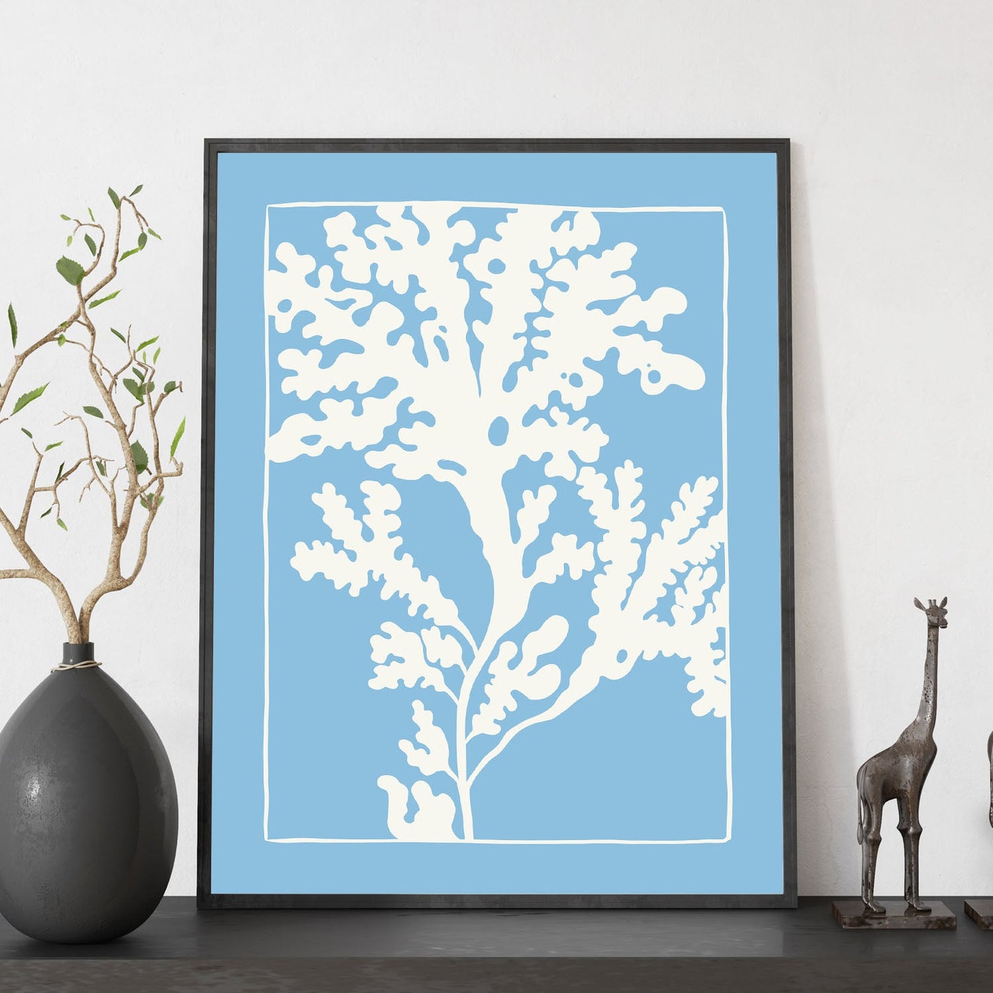 Rhodymenia Seaweeds-Artwork-Nacnic-Nacnic Estudio SL