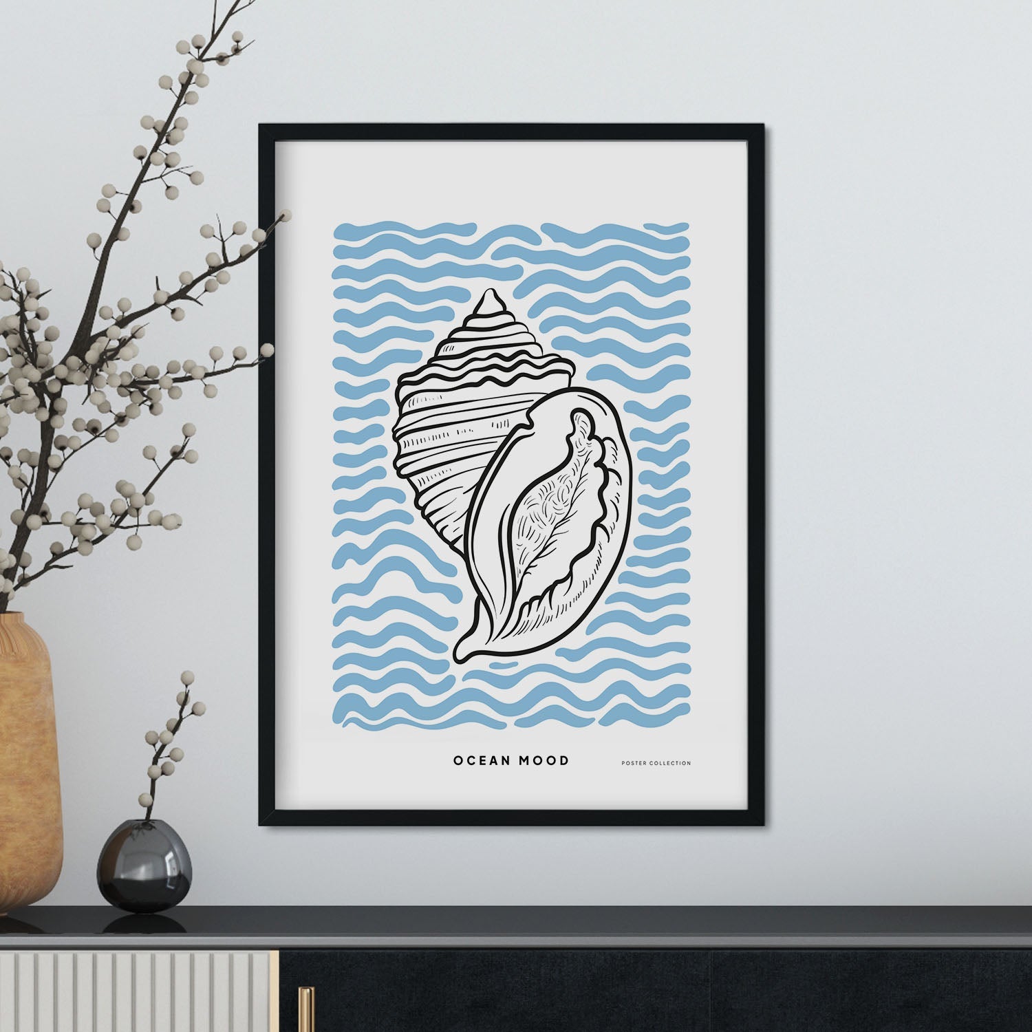 Ribbed Cantharus-Artwork-Nacnic-Nacnic Estudio SL