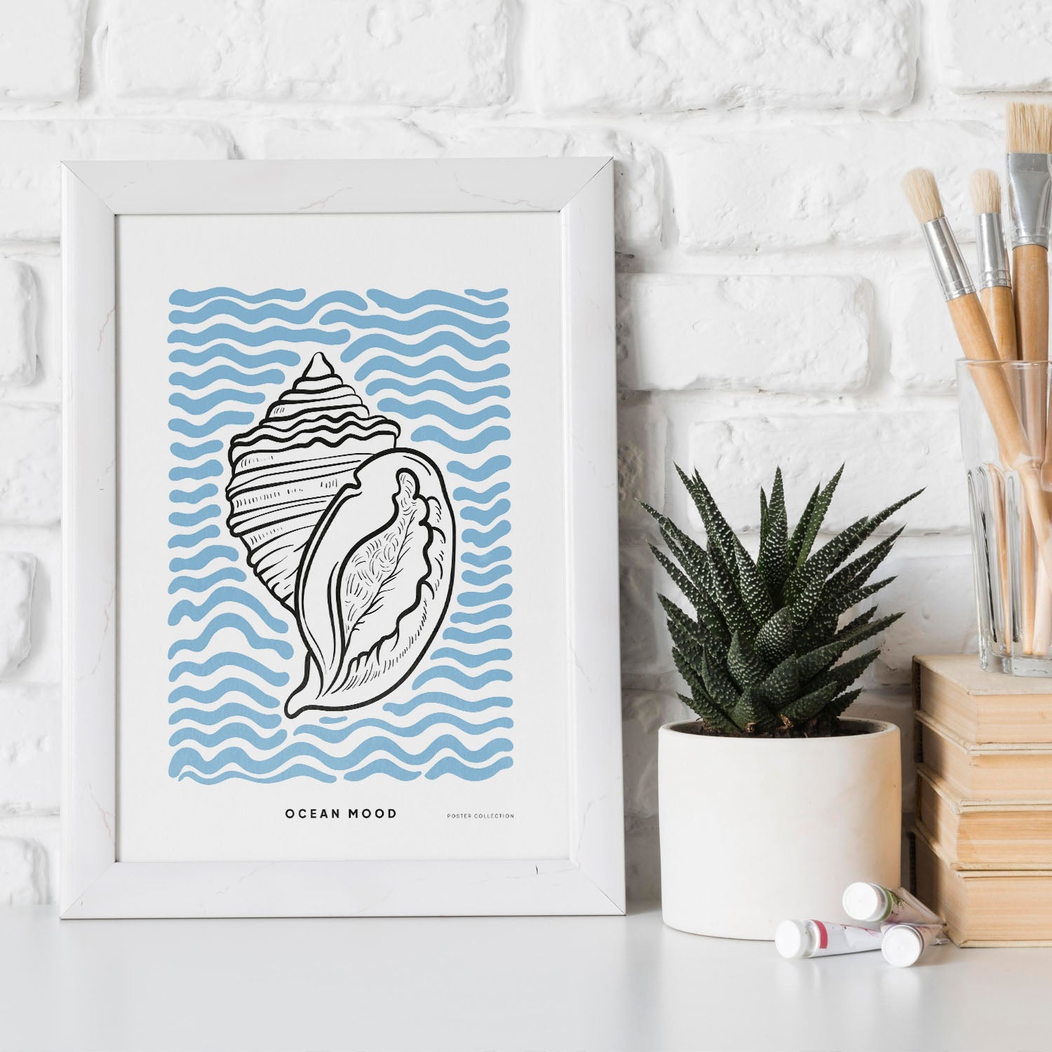 Ribbed Cantharus-Artwork-Nacnic-Nacnic Estudio SL