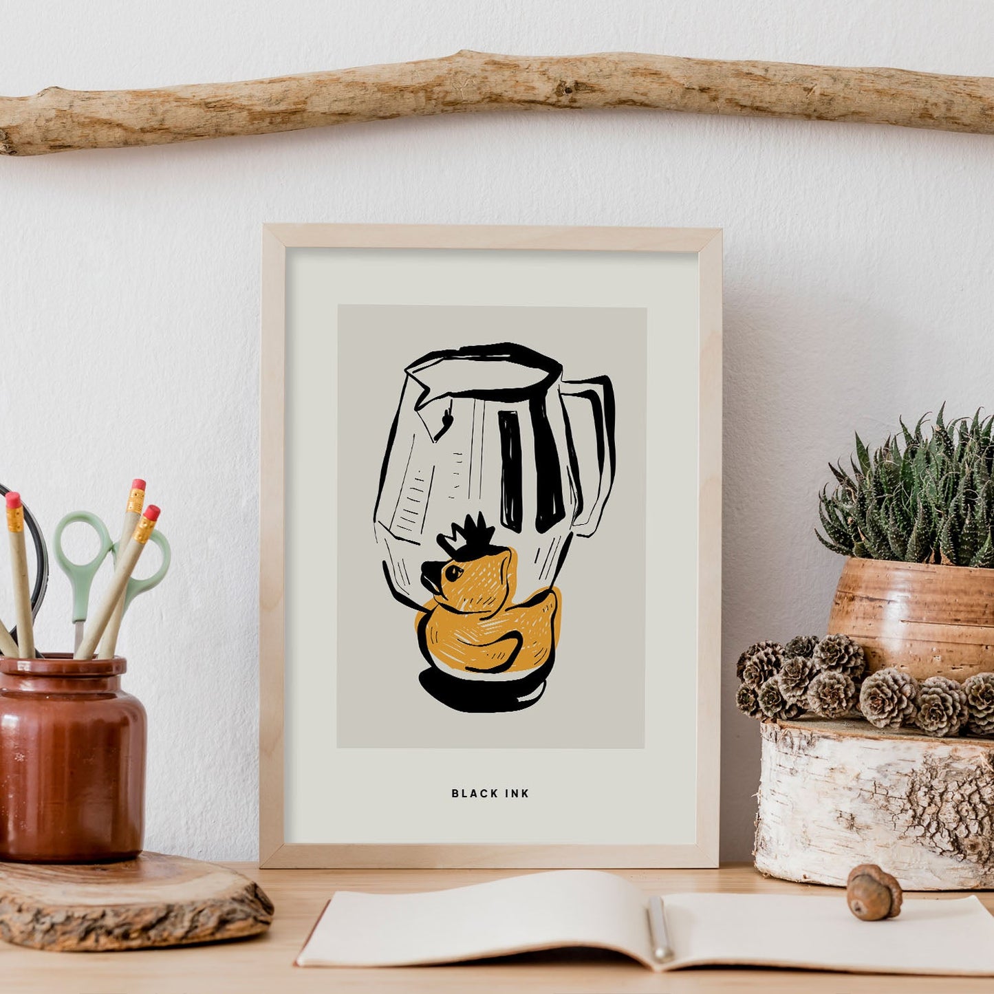 Rubber Duckie-Artwork-Nacnic-Nacnic Estudio SL