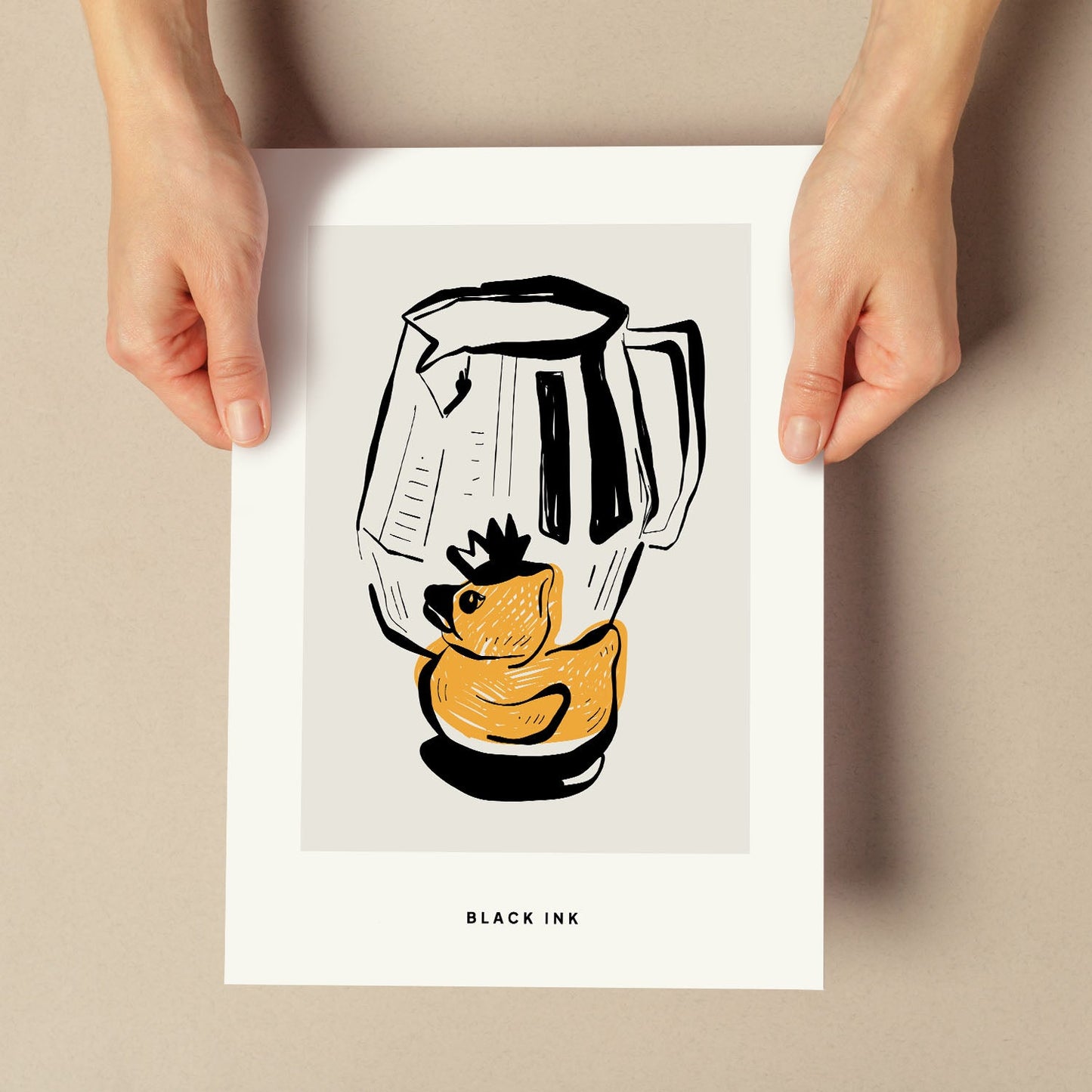 Rubber Duckie-Artwork-Nacnic-Nacnic Estudio SL