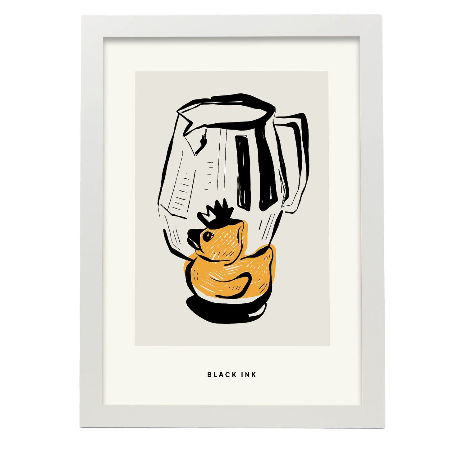 Rubber Duckie-Artwork-Nacnic-A3-Marco Blanco-Nacnic Estudio SL