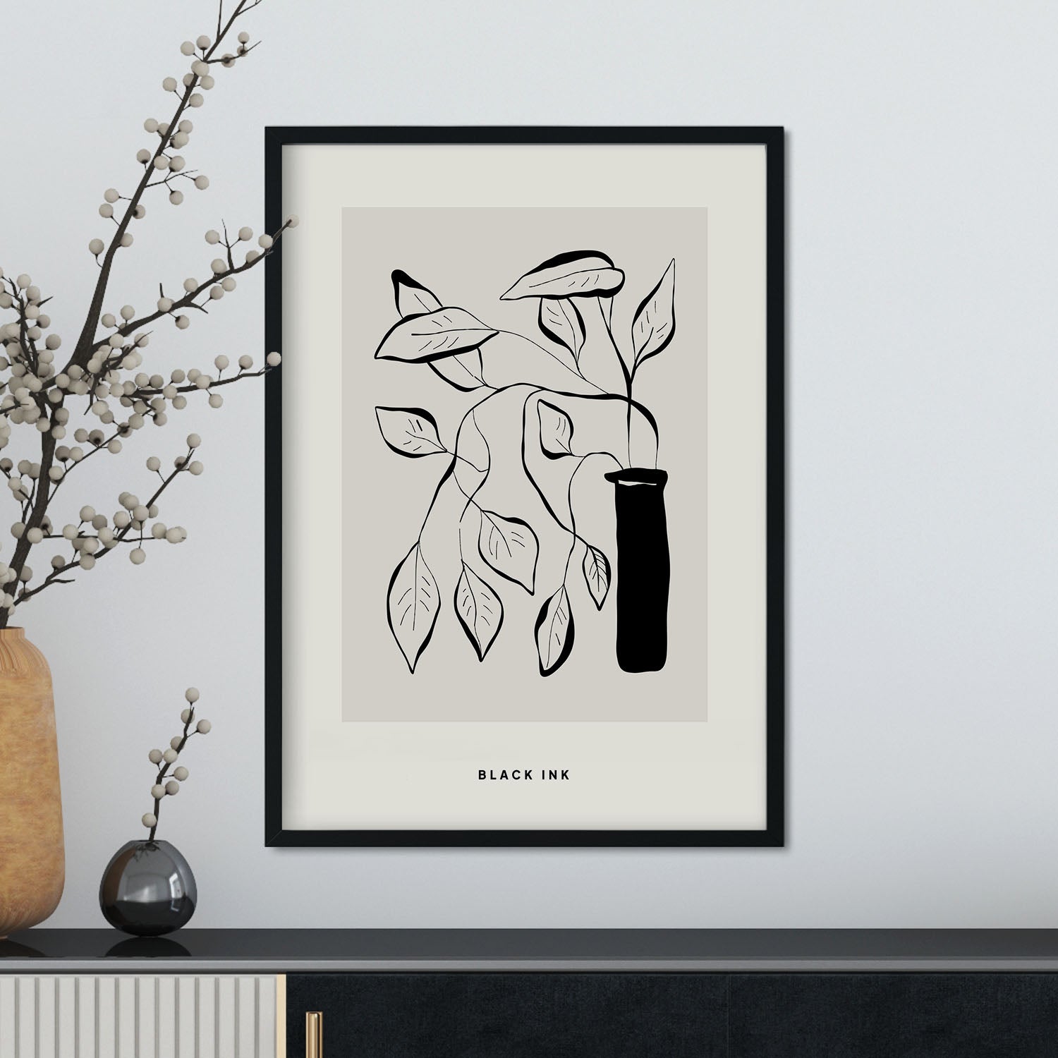 Rubber Plant-Artwork-Nacnic-Nacnic Estudio SL