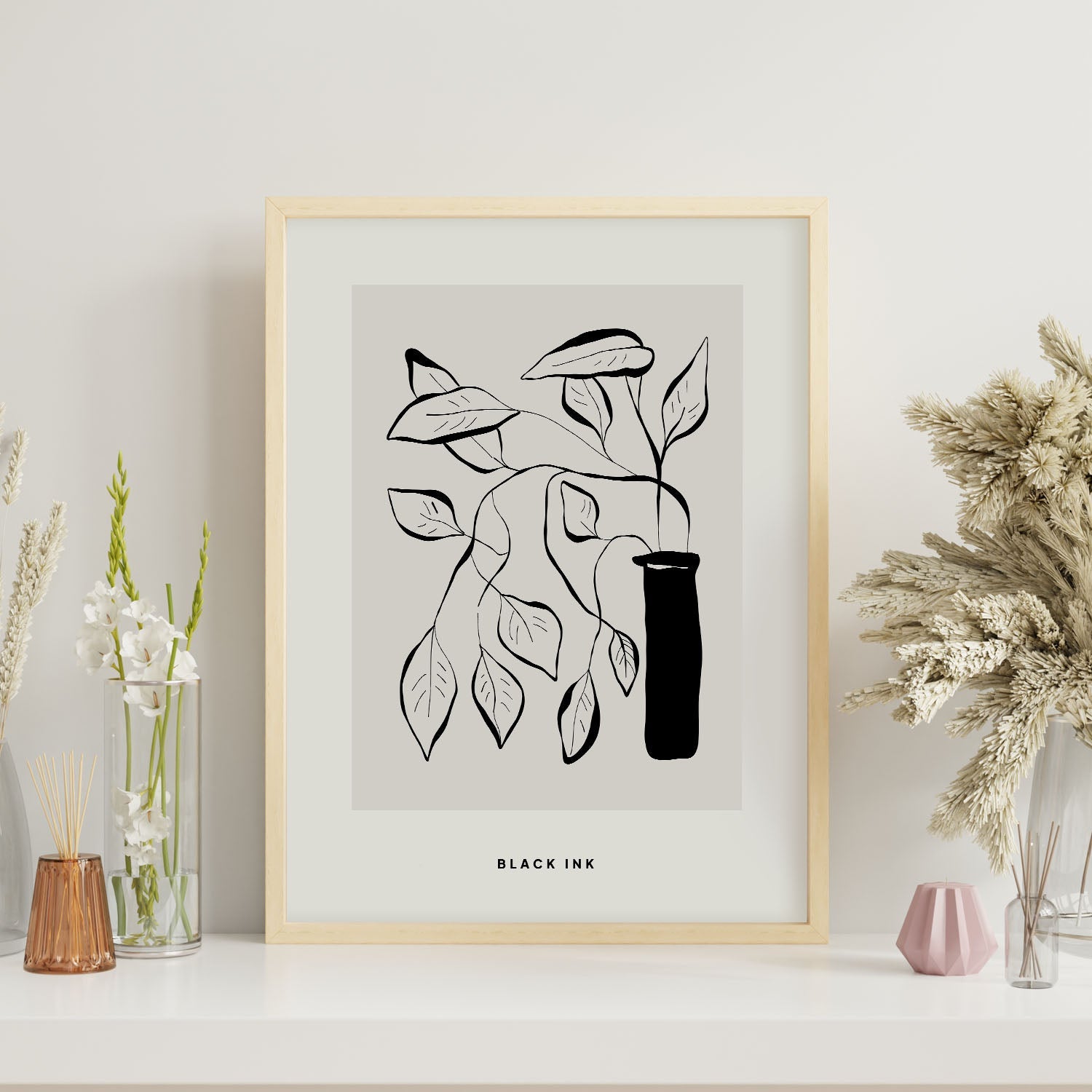Rubber Plant-Artwork-Nacnic-Nacnic Estudio SL