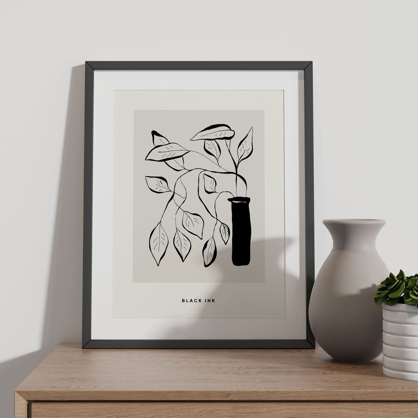 Rubber Plant-Artwork-Nacnic-Nacnic Estudio SL