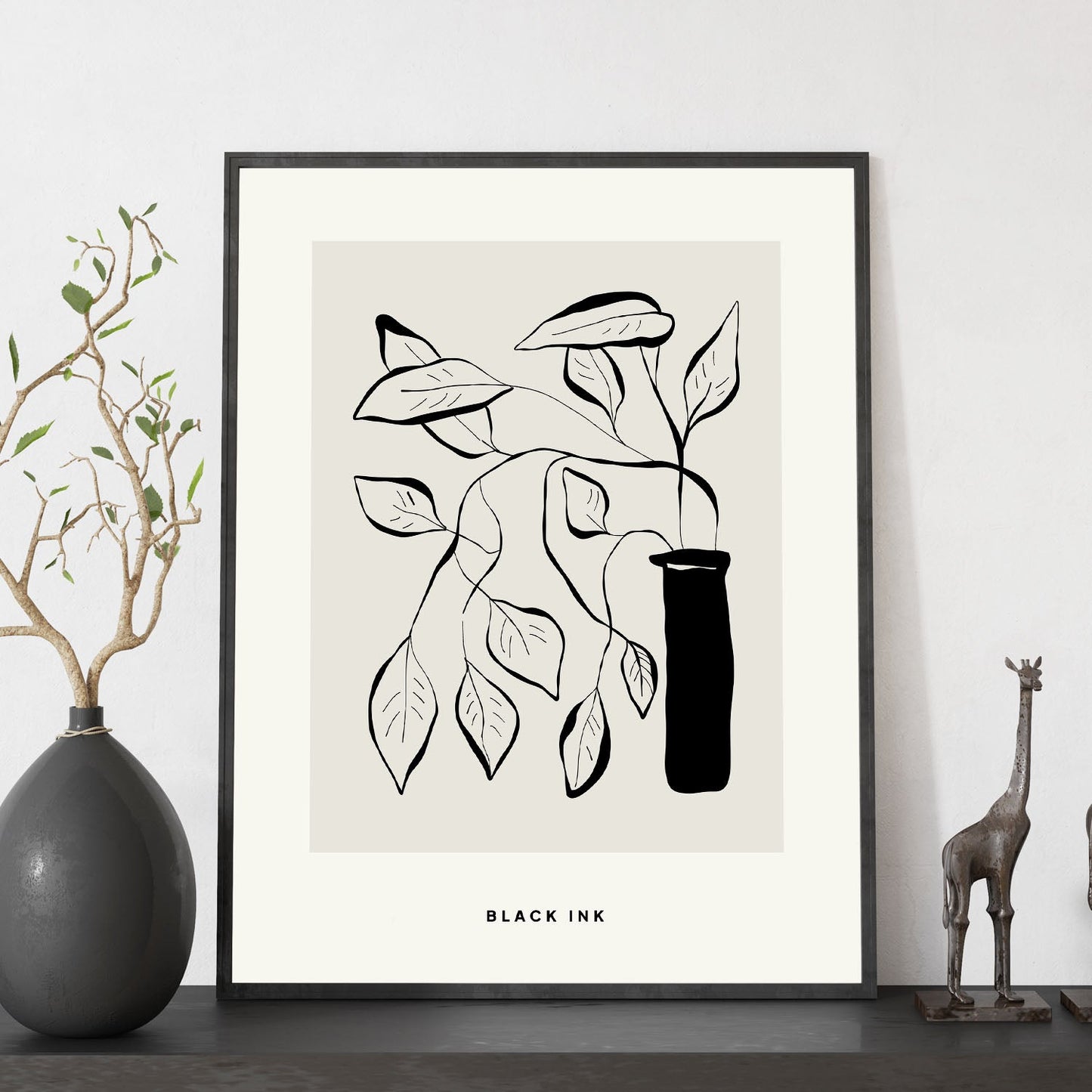 Rubber Plant-Artwork-Nacnic-Nacnic Estudio SL