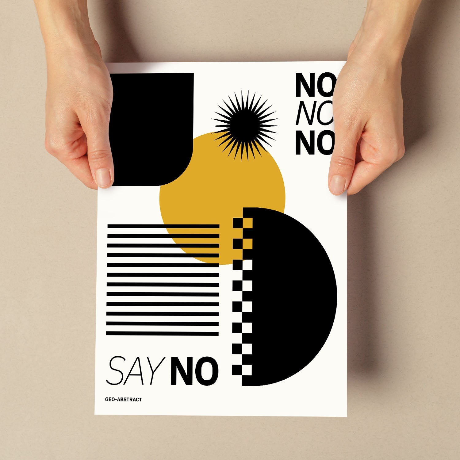 Say no-Artwork-Nacnic-Nacnic Estudio SL