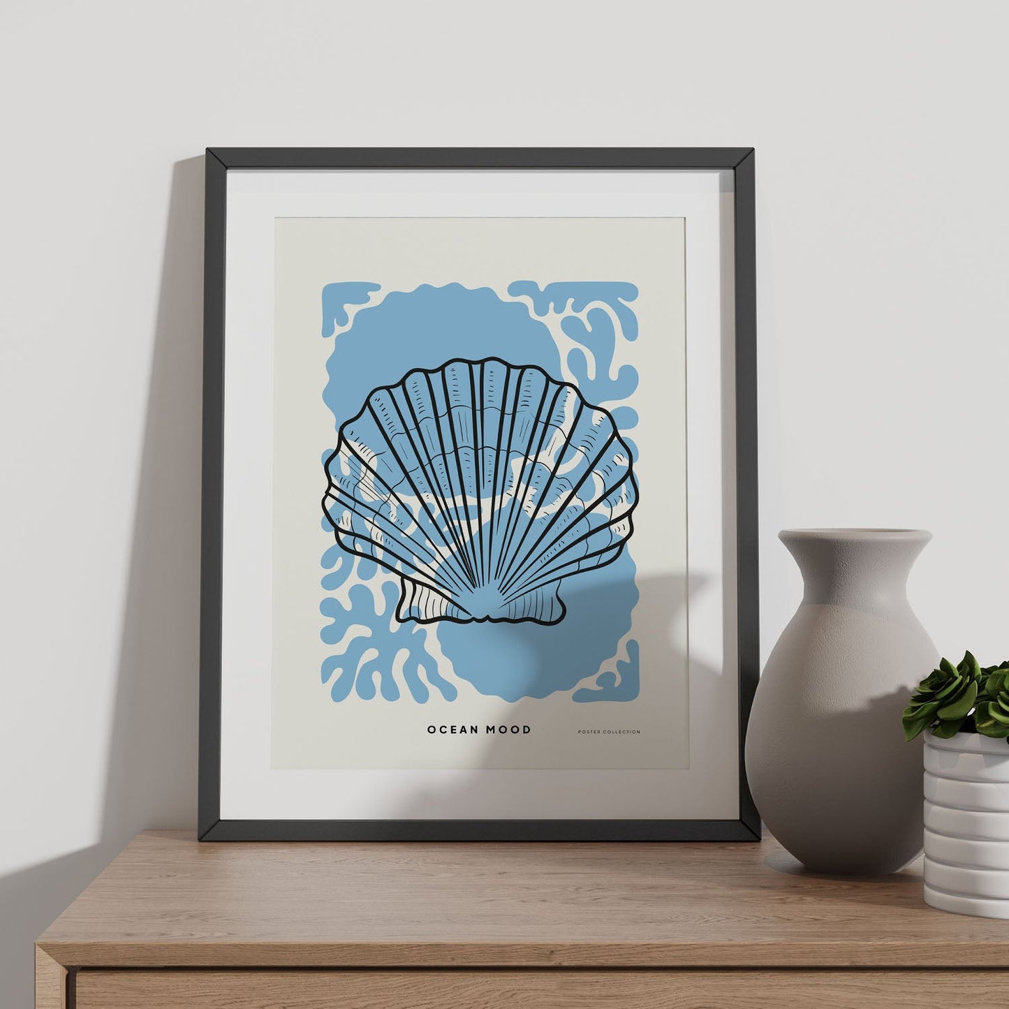Scallop Shell-Artwork-Nacnic-Nacnic Estudio SL