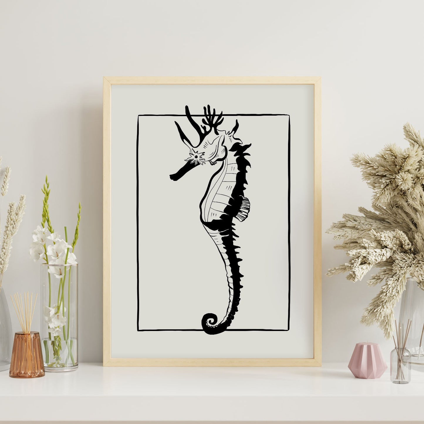 Sea Horse-Artwork-Nacnic-Nacnic Estudio SL