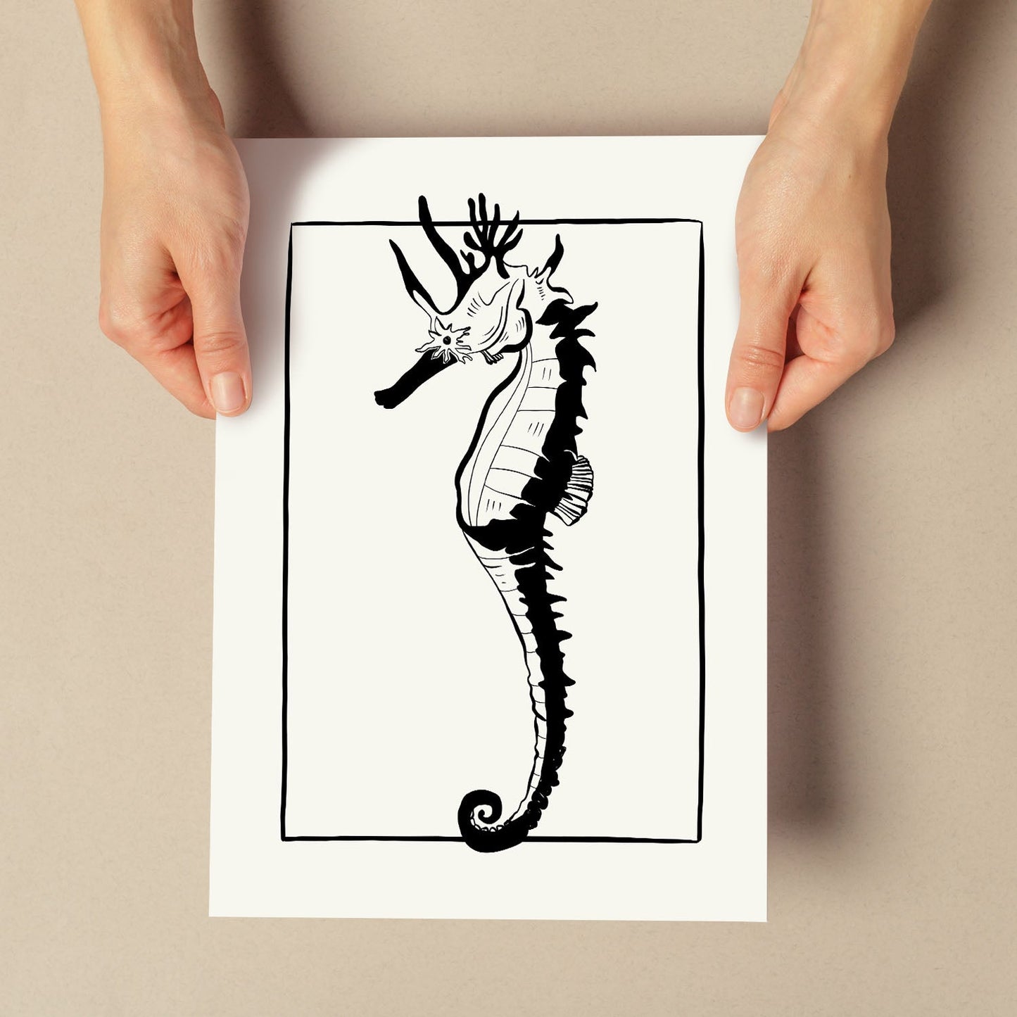Sea Horse-Artwork-Nacnic-Nacnic Estudio SL