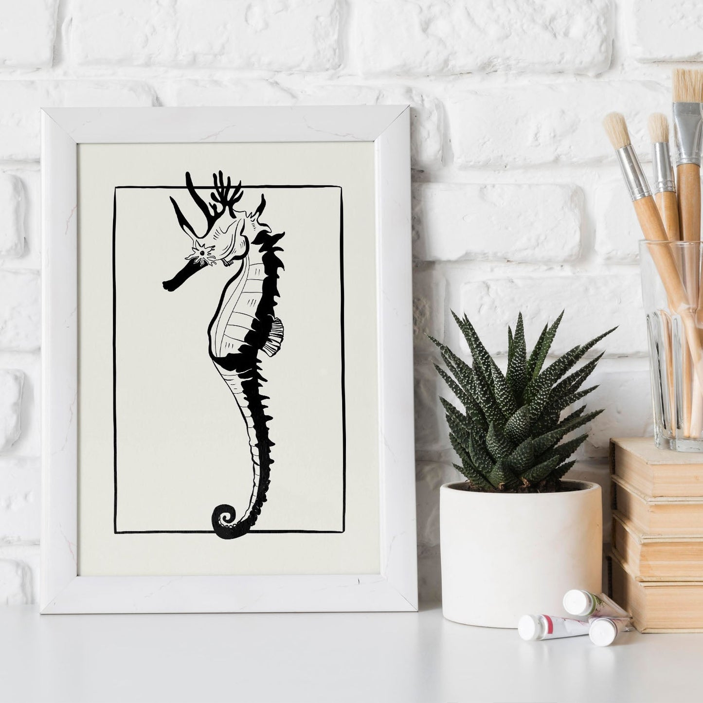 Sea Horse-Artwork-Nacnic-Nacnic Estudio SL