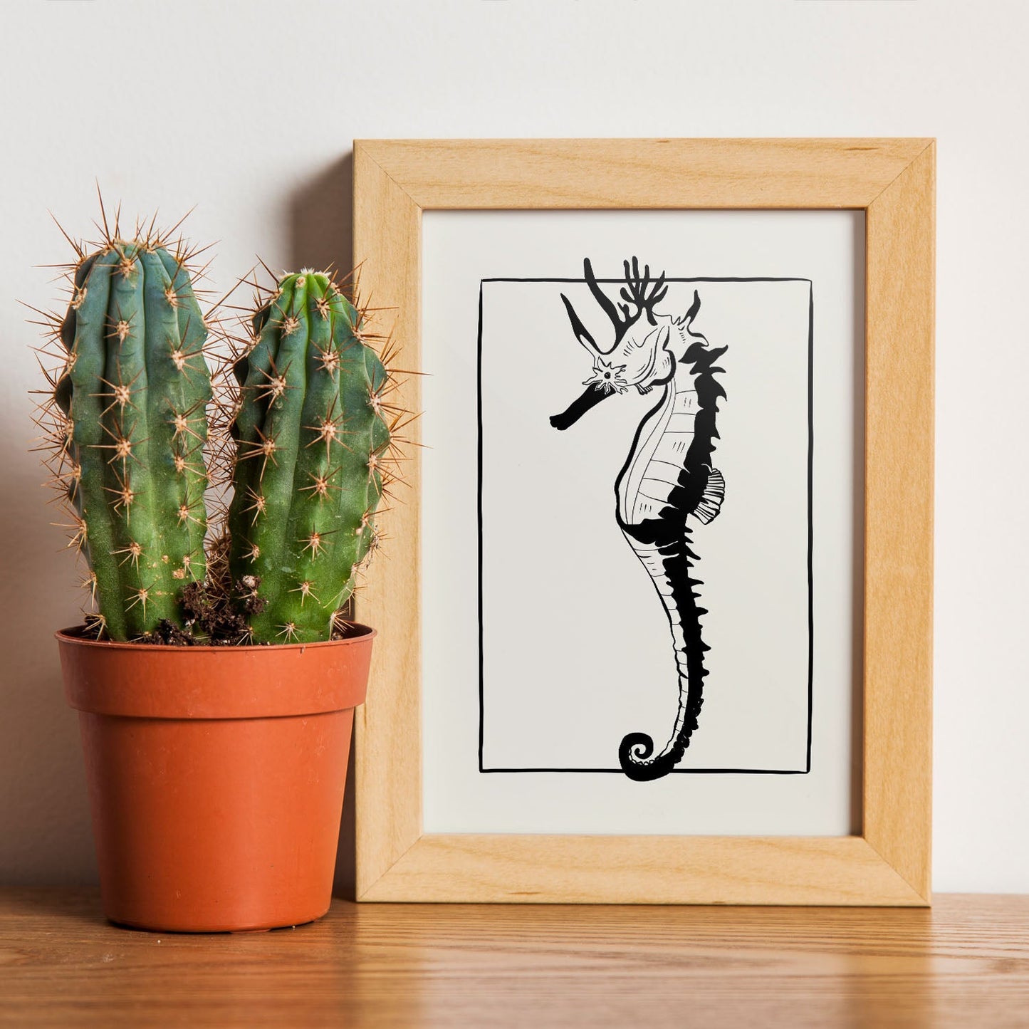 Sea Horse-Artwork-Nacnic-Nacnic Estudio SL