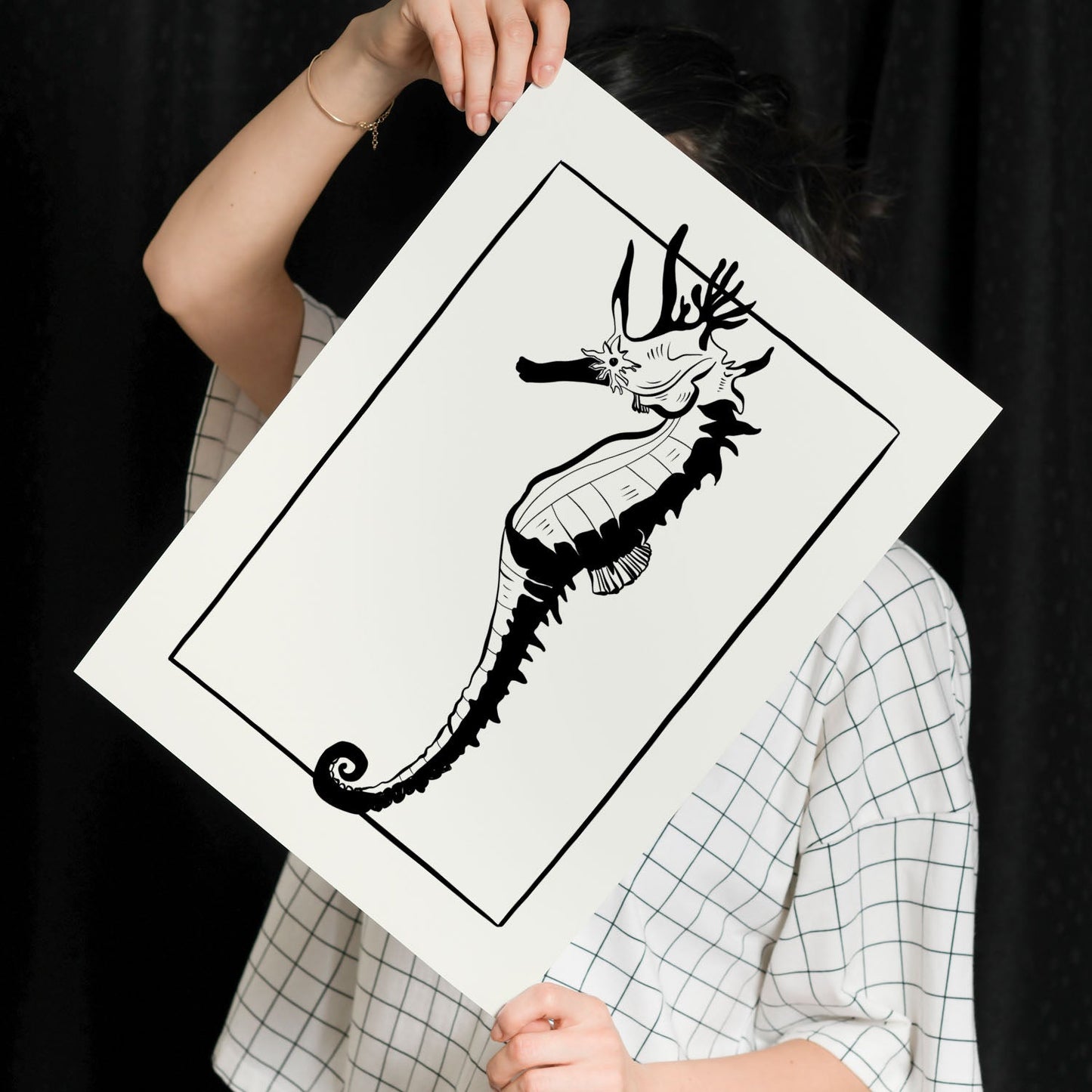 Sea Horse-Artwork-Nacnic-Nacnic Estudio SL