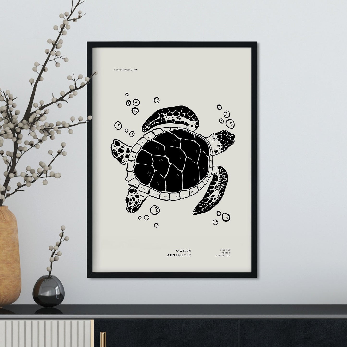 Sea turtle-Artwork-Nacnic-Nacnic Estudio SL