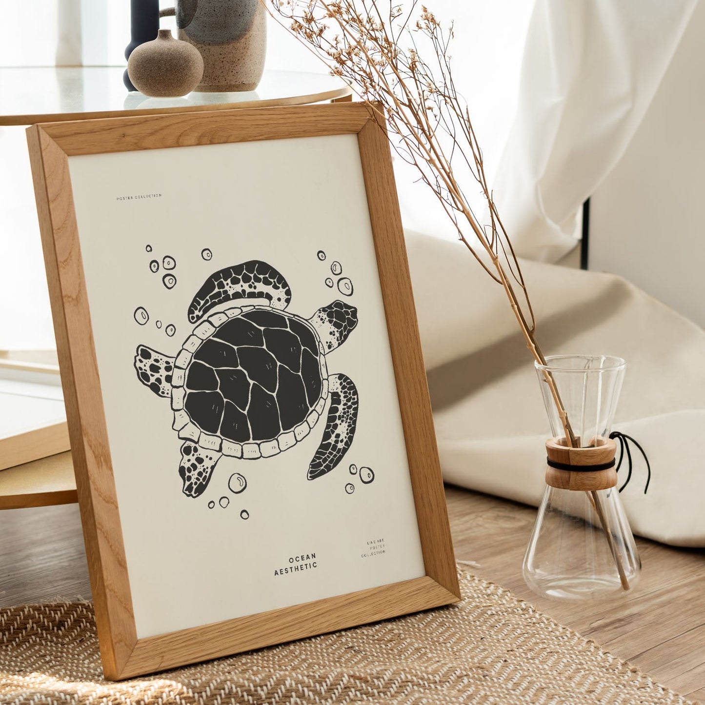 Sea turtle-Artwork-Nacnic-Nacnic Estudio SL