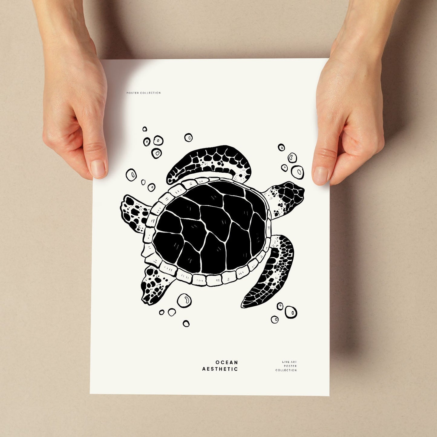 Sea turtle-Artwork-Nacnic-Nacnic Estudio SL