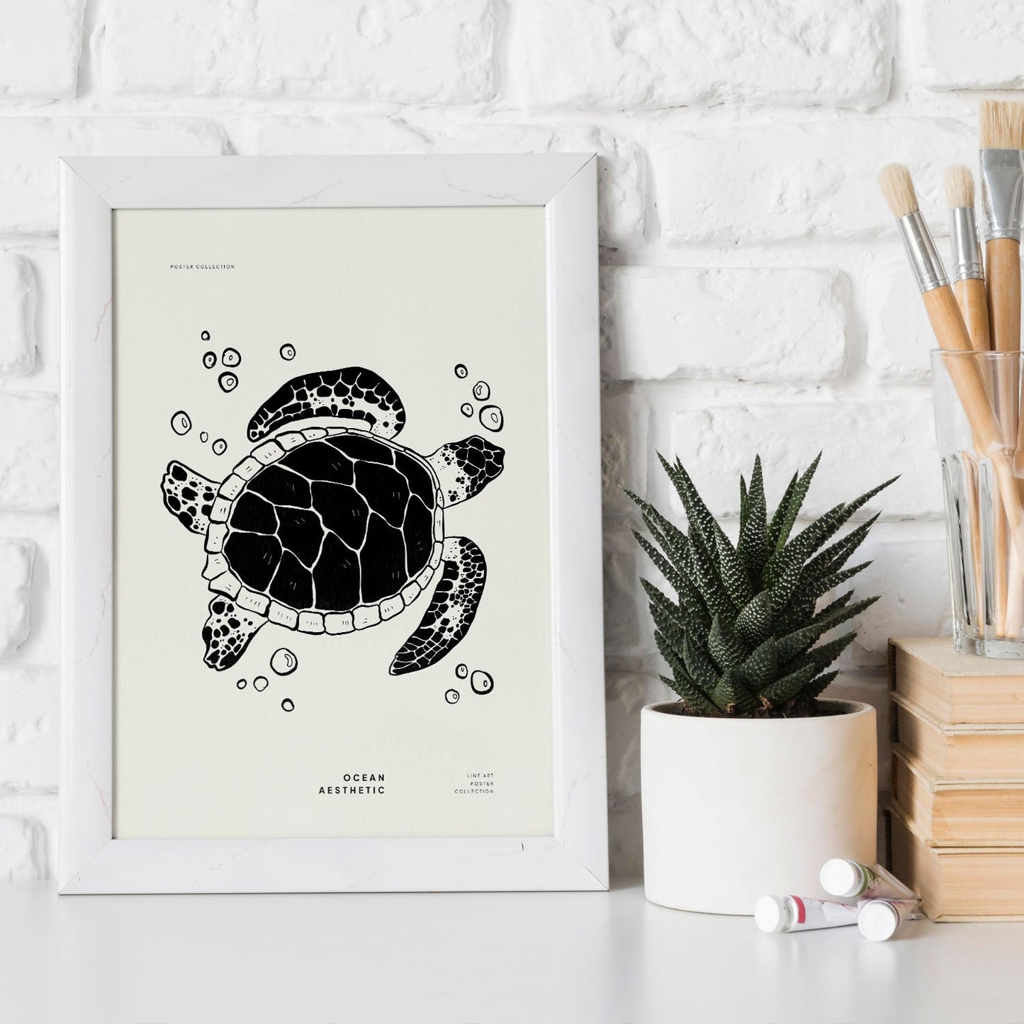 Sea turtle-Artwork-Nacnic-Nacnic Estudio SL