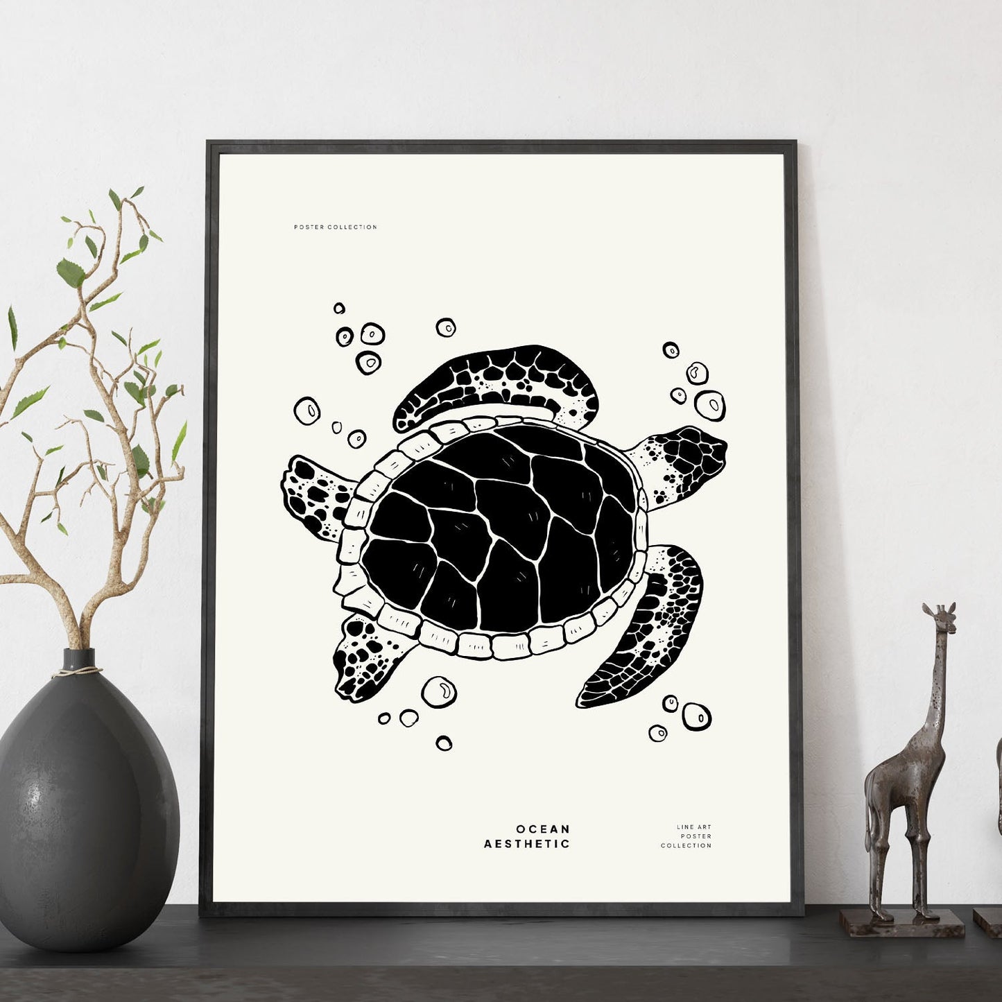 Sea turtle-Artwork-Nacnic-Nacnic Estudio SL